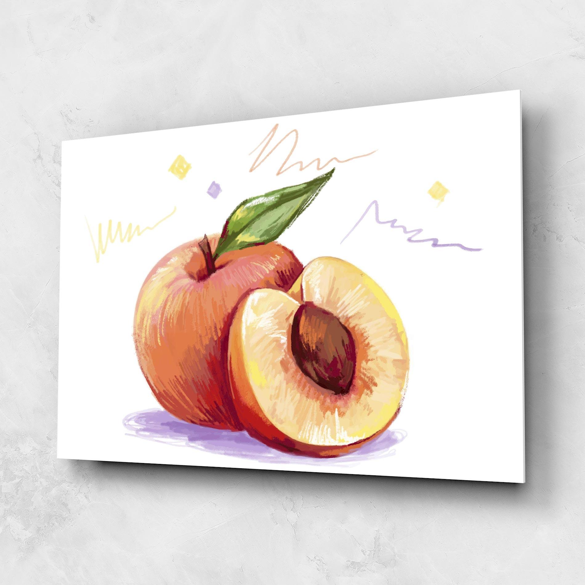 Obraz na Szkle Hand Drawn Fruit mockup 1