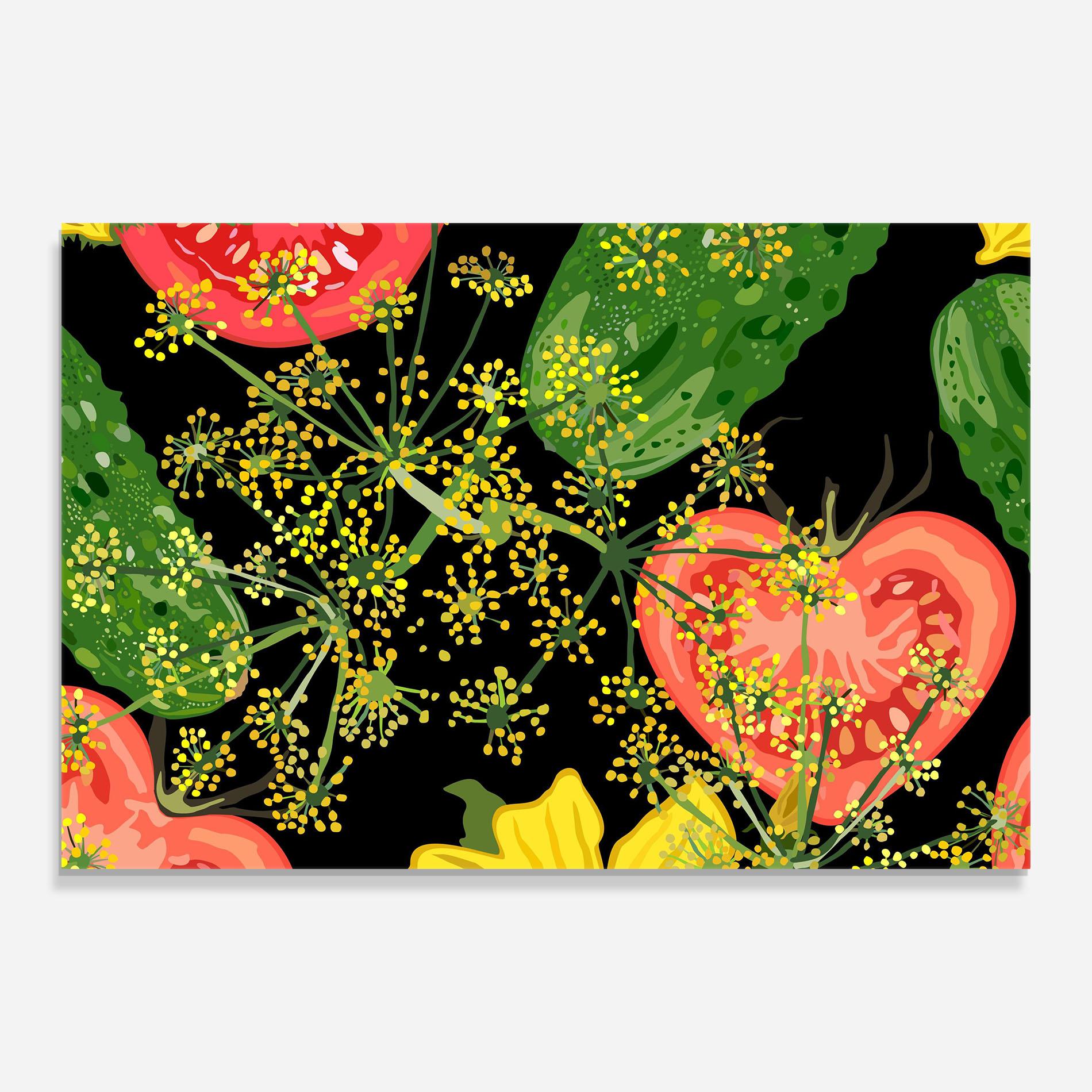 Obraz na Szkle Heart Tomato mockup 0