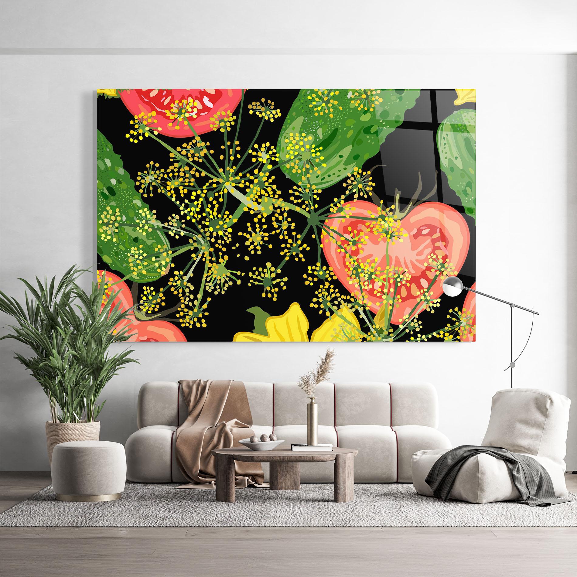 Obraz na Szkle Heart Tomato mockup 9