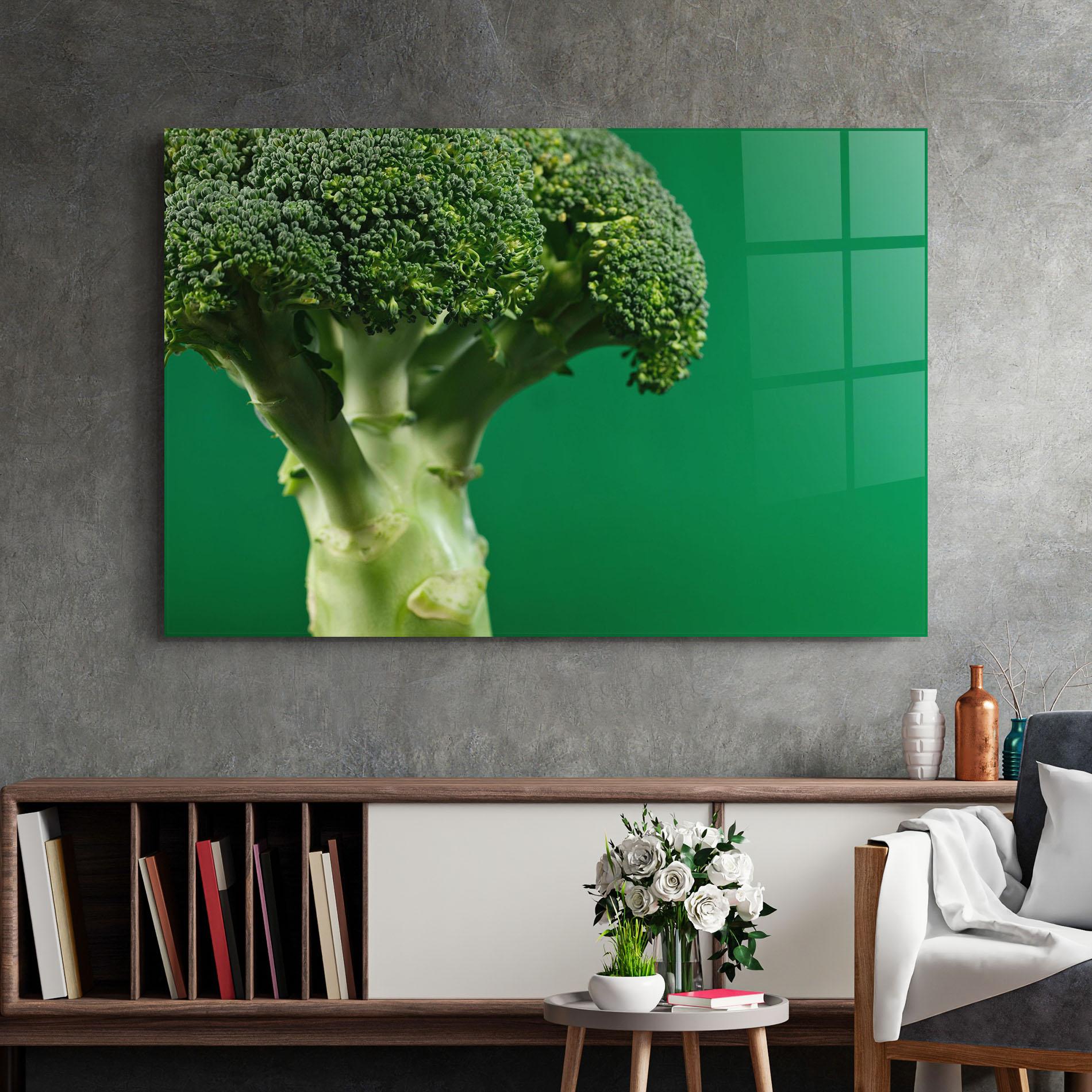 Obraz na Szkle Broccoli mockup 2
