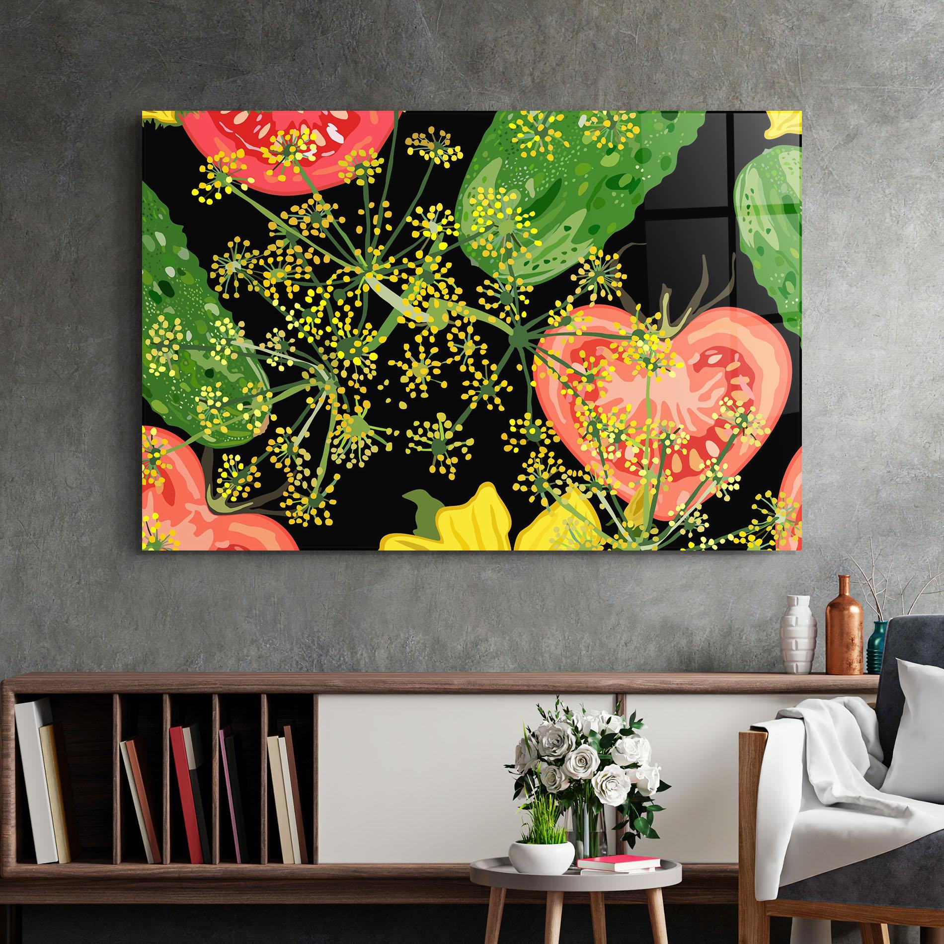 Obraz na Szkle Heart Tomato mockup 2