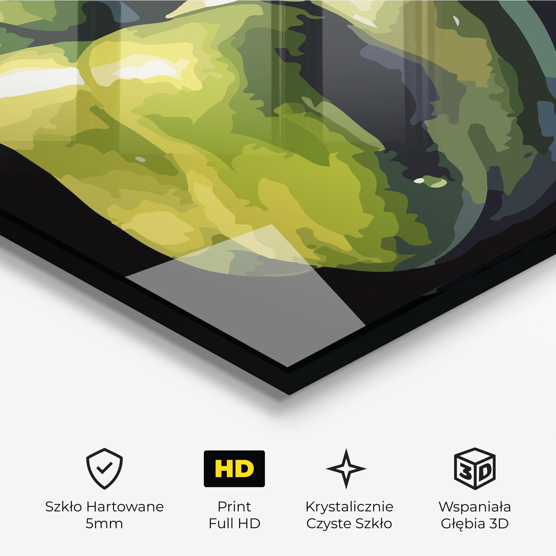 Obraz na Szkle Cool Bellpepper mockup 3