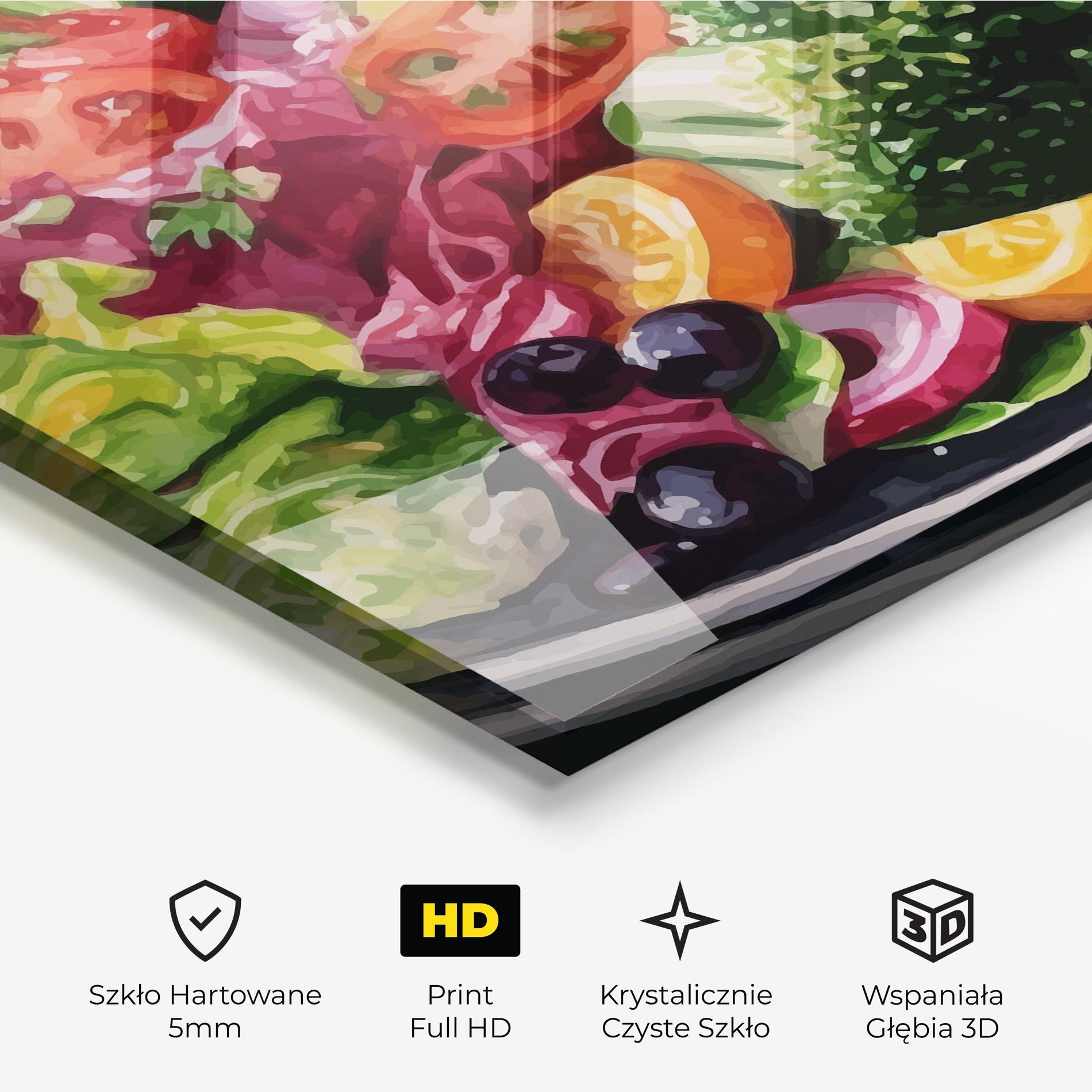 Obraz na Szkle Healthy Tomato Food mockup 3