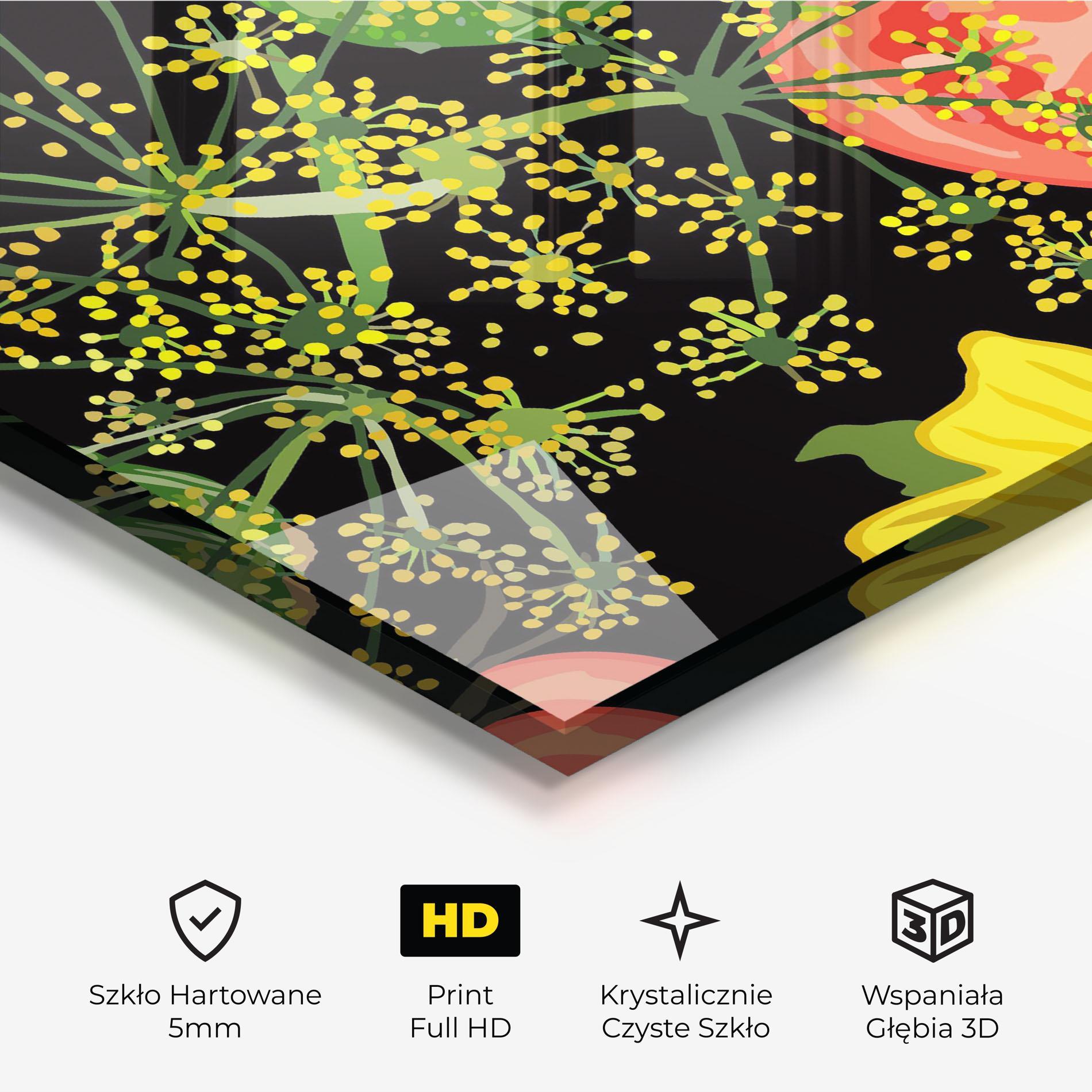 Obraz na Szkle Heart Tomato mockup 3