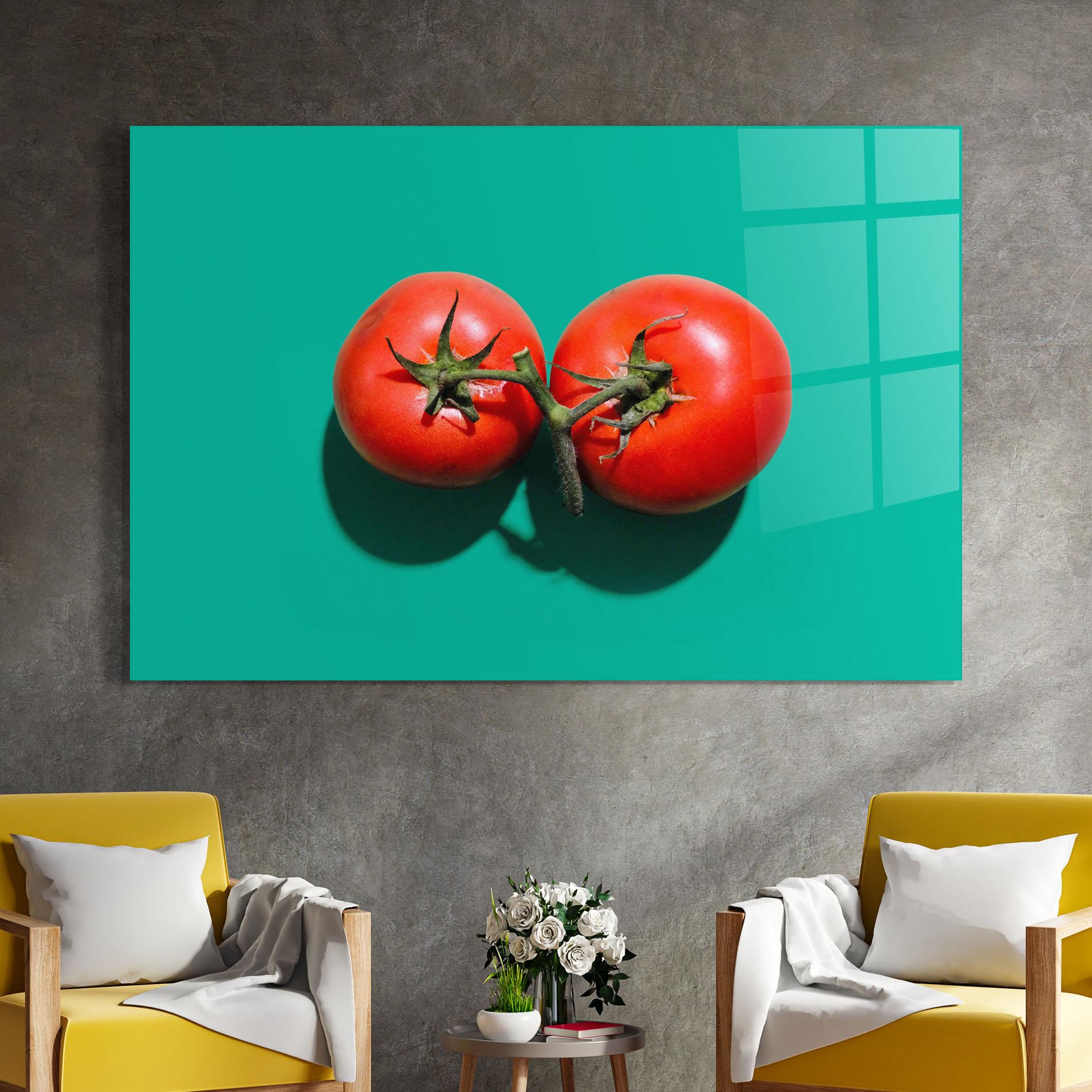 Obraz na Szkle Clean Tomato mockup 4