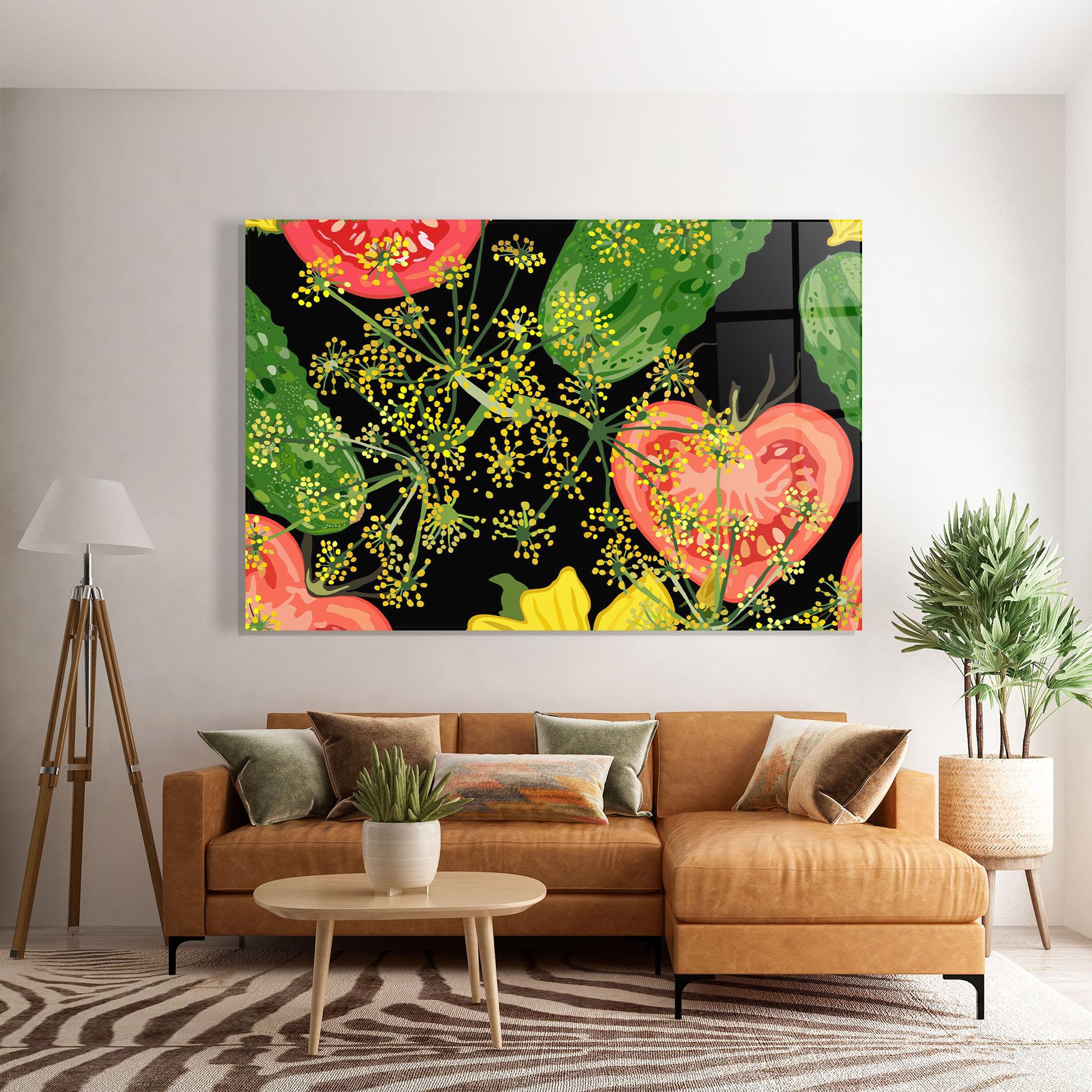 Obraz na Szkle Heart Tomato mockup 7