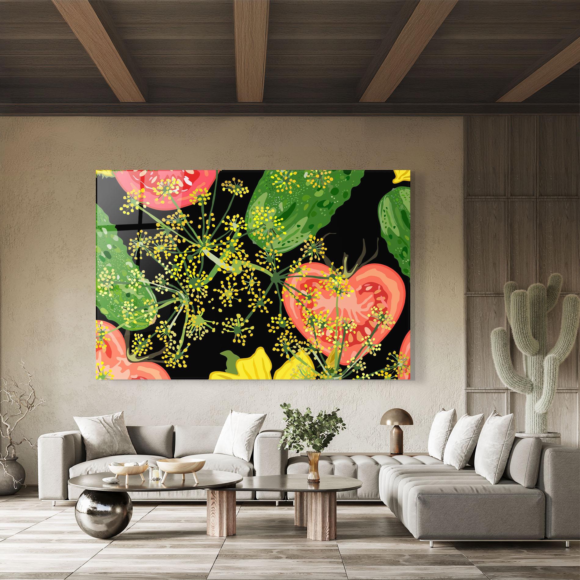 Obraz na Szkle Heart Tomato mockup 8