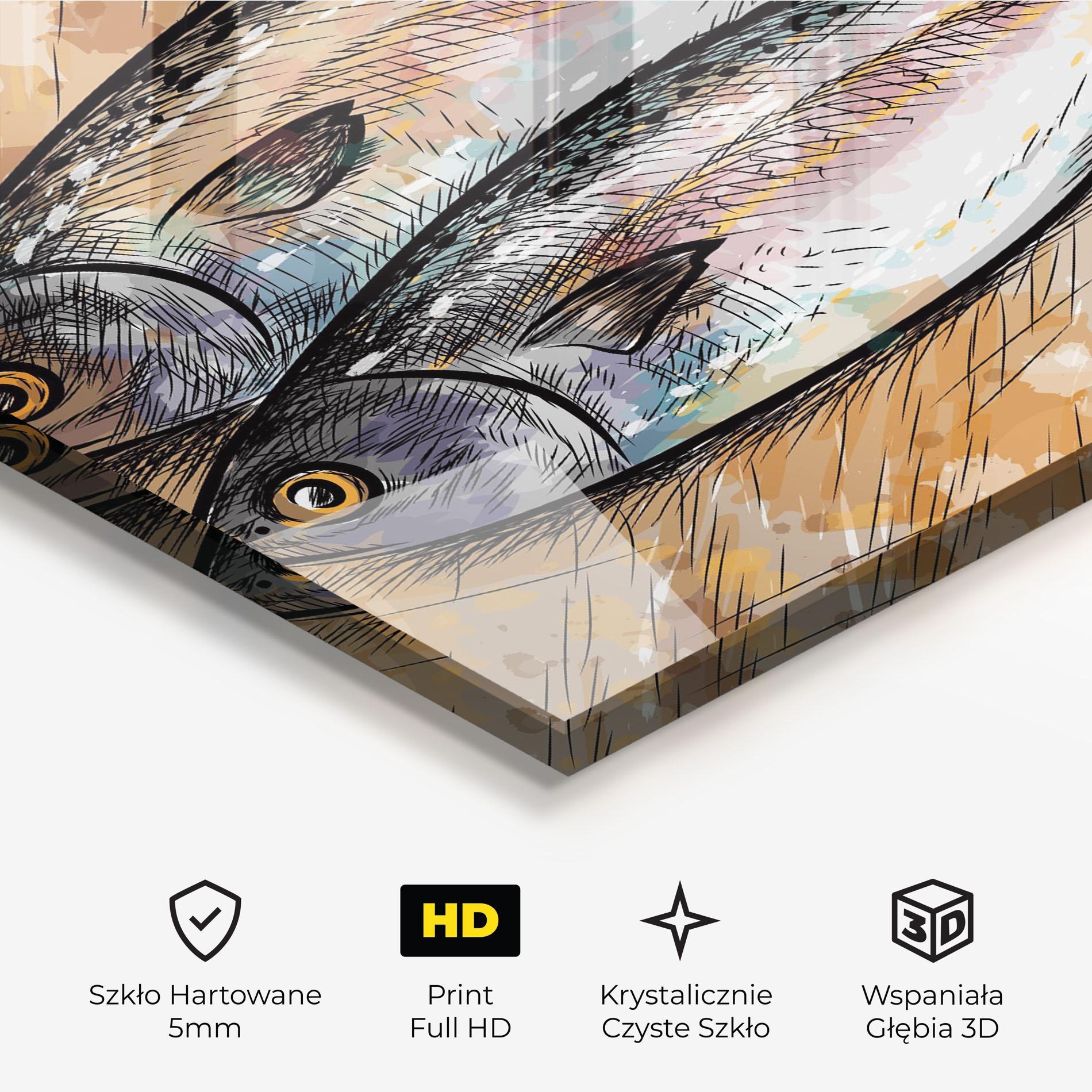 Obraz na Szkle Grilled Fish mockup 3