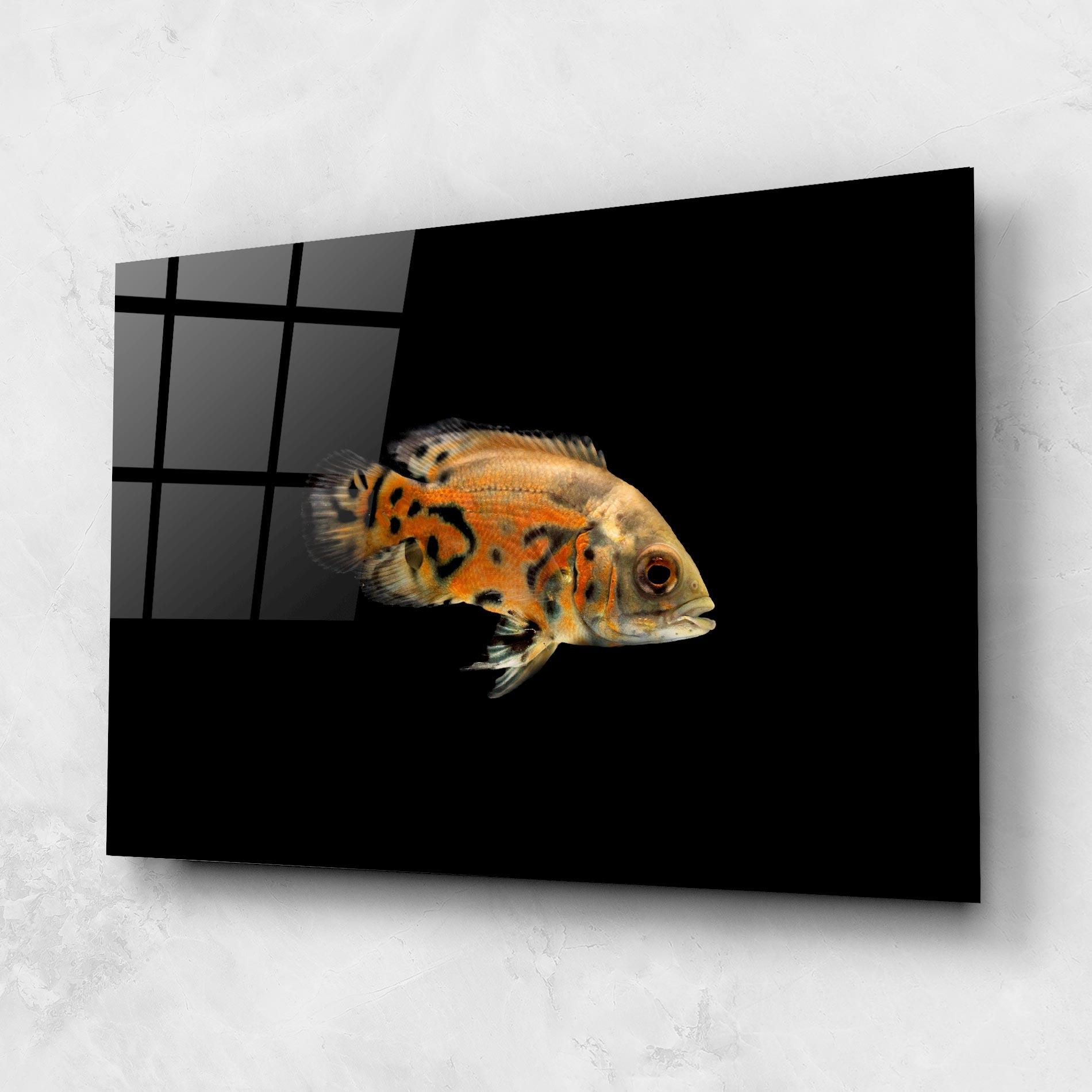 Obraz na Szkle Cute Brown Fish mockup 1