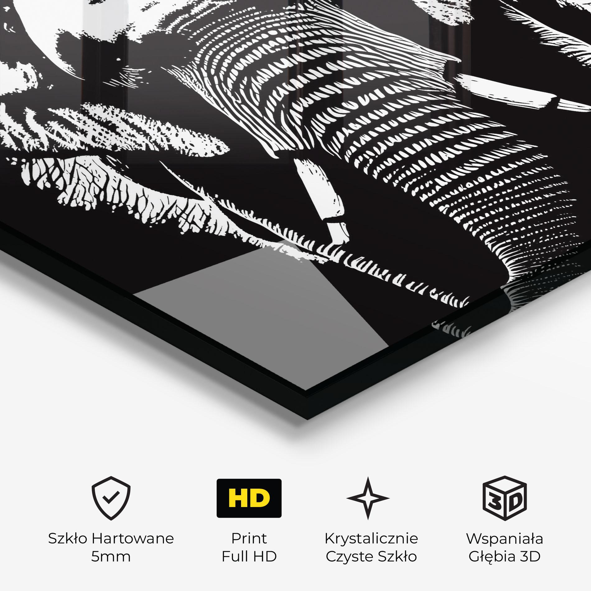 Obraz na Szkle Elephant Drawing mockup 3