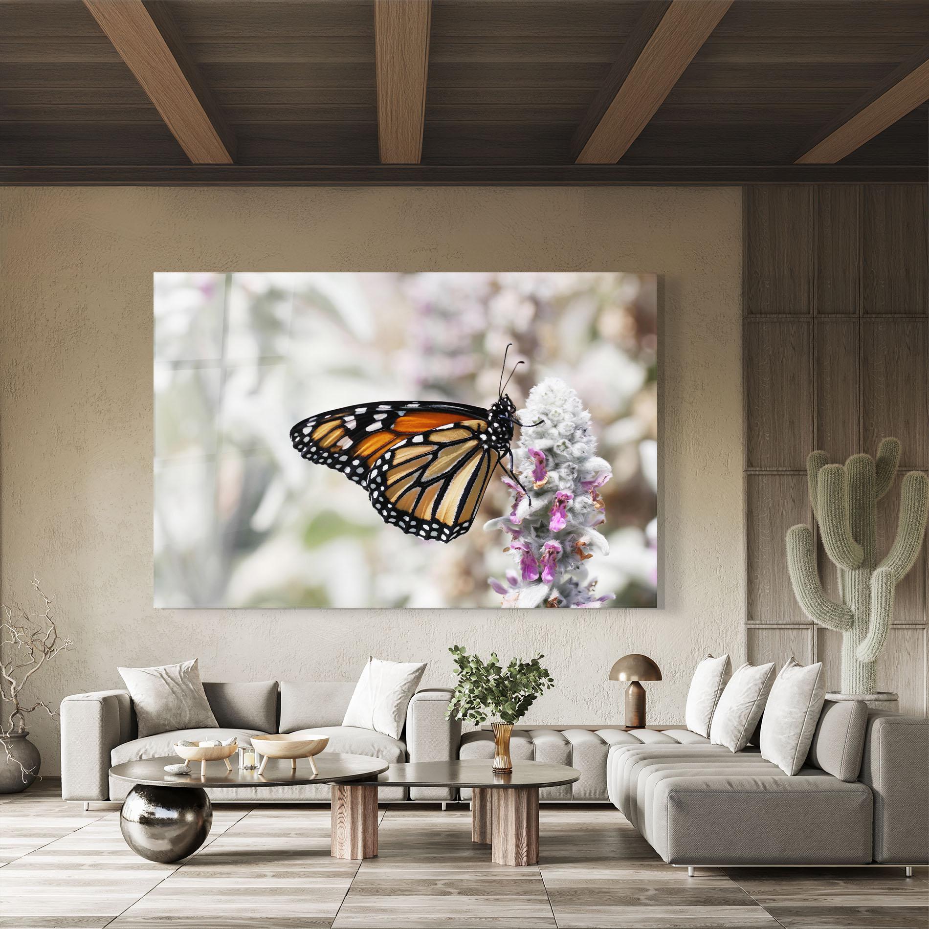 Obraz na Szkle Beauty Butterfly mockup 8