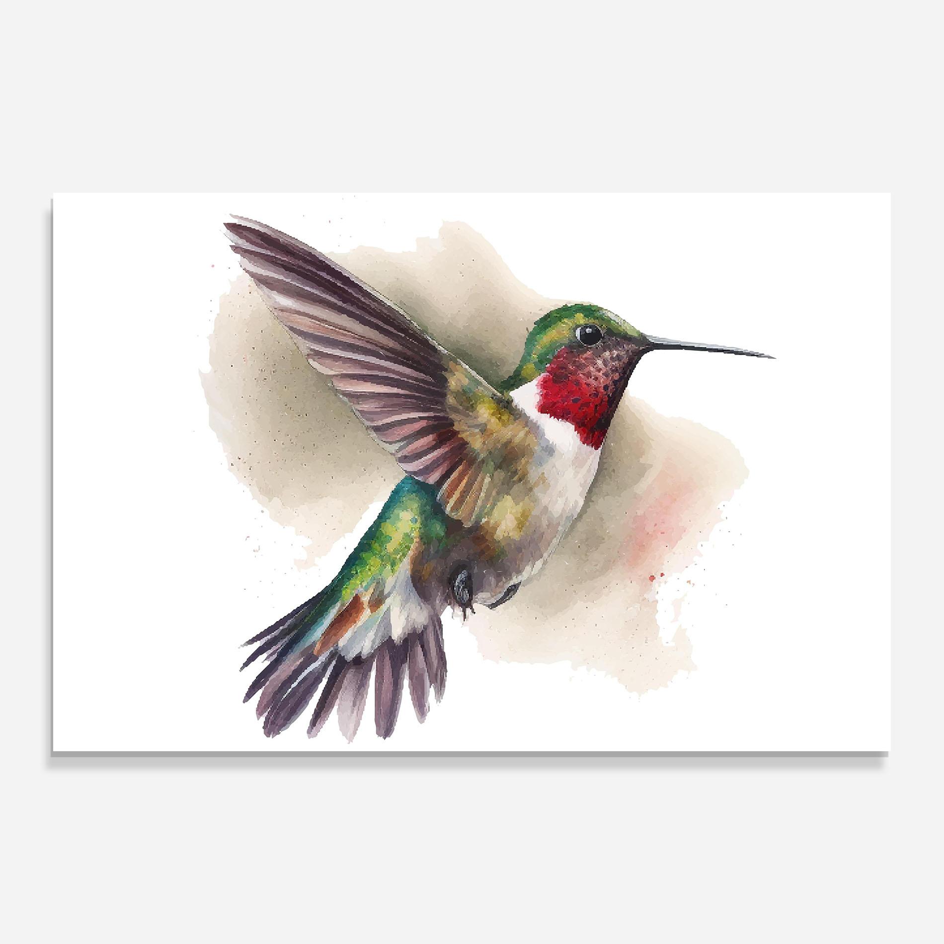 Obraz na Szkle Beautiful Bird mockup 0