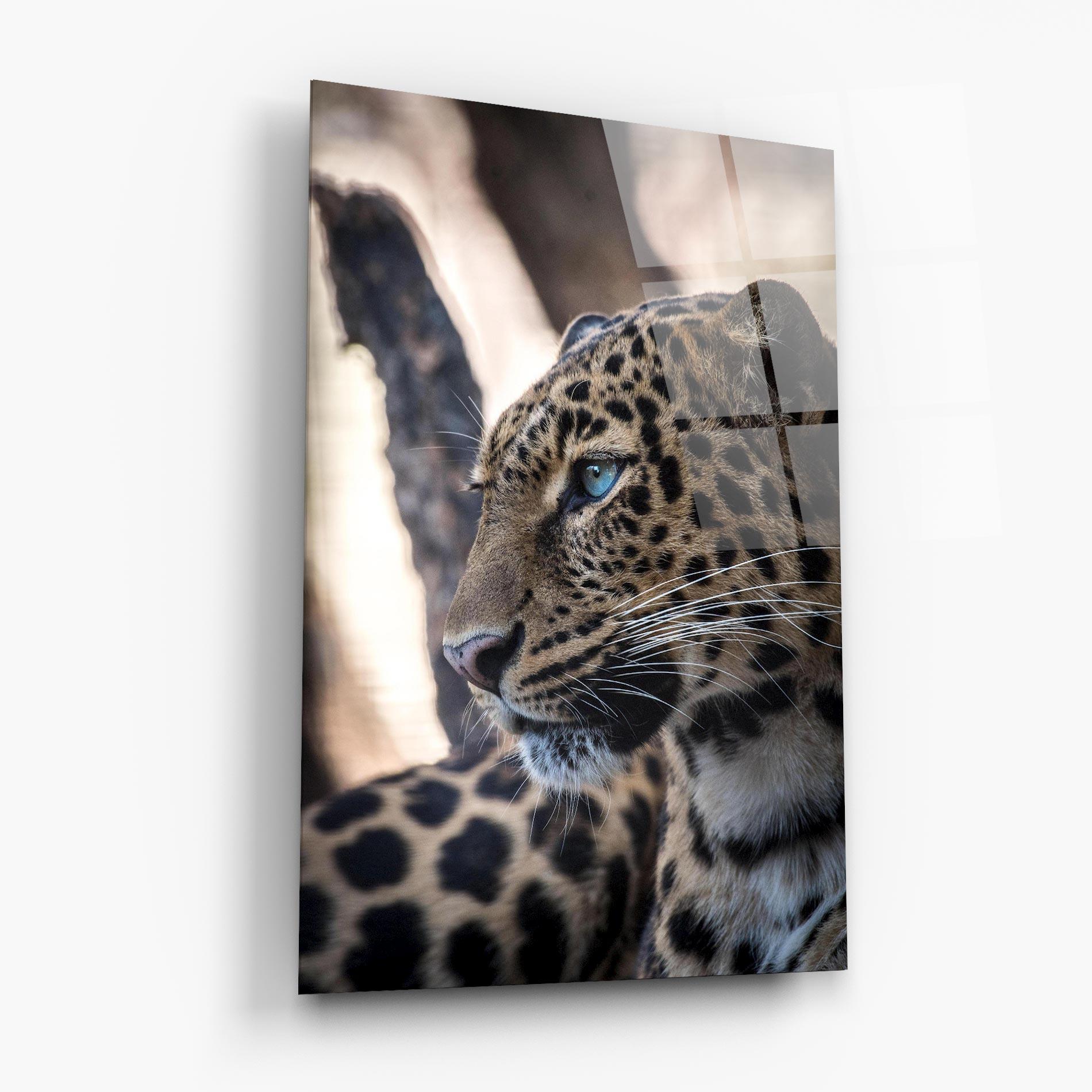 Obraz na Szkle Blue Tiger mockup 6