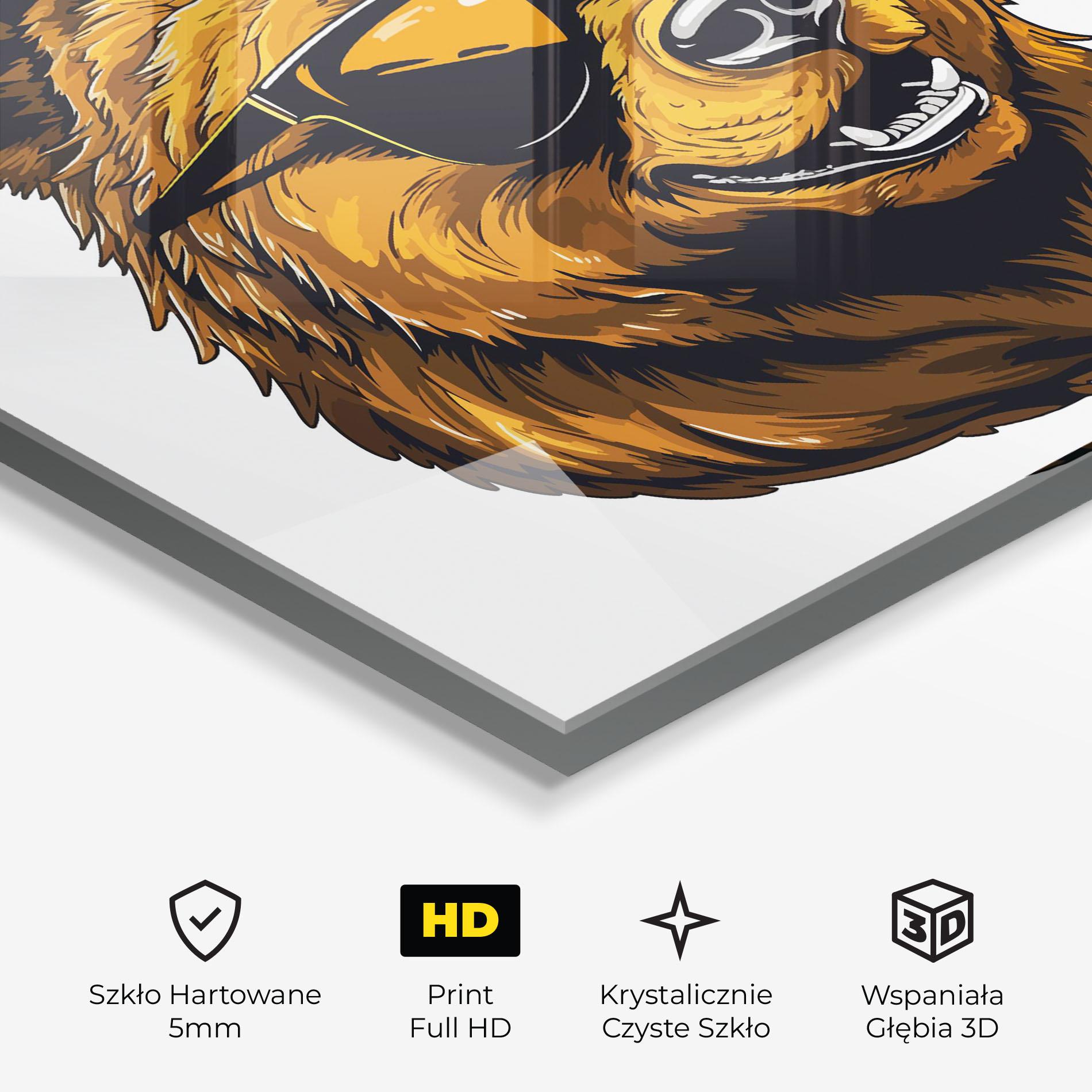 Obraz na Szkle Cool Glasses mockup 3