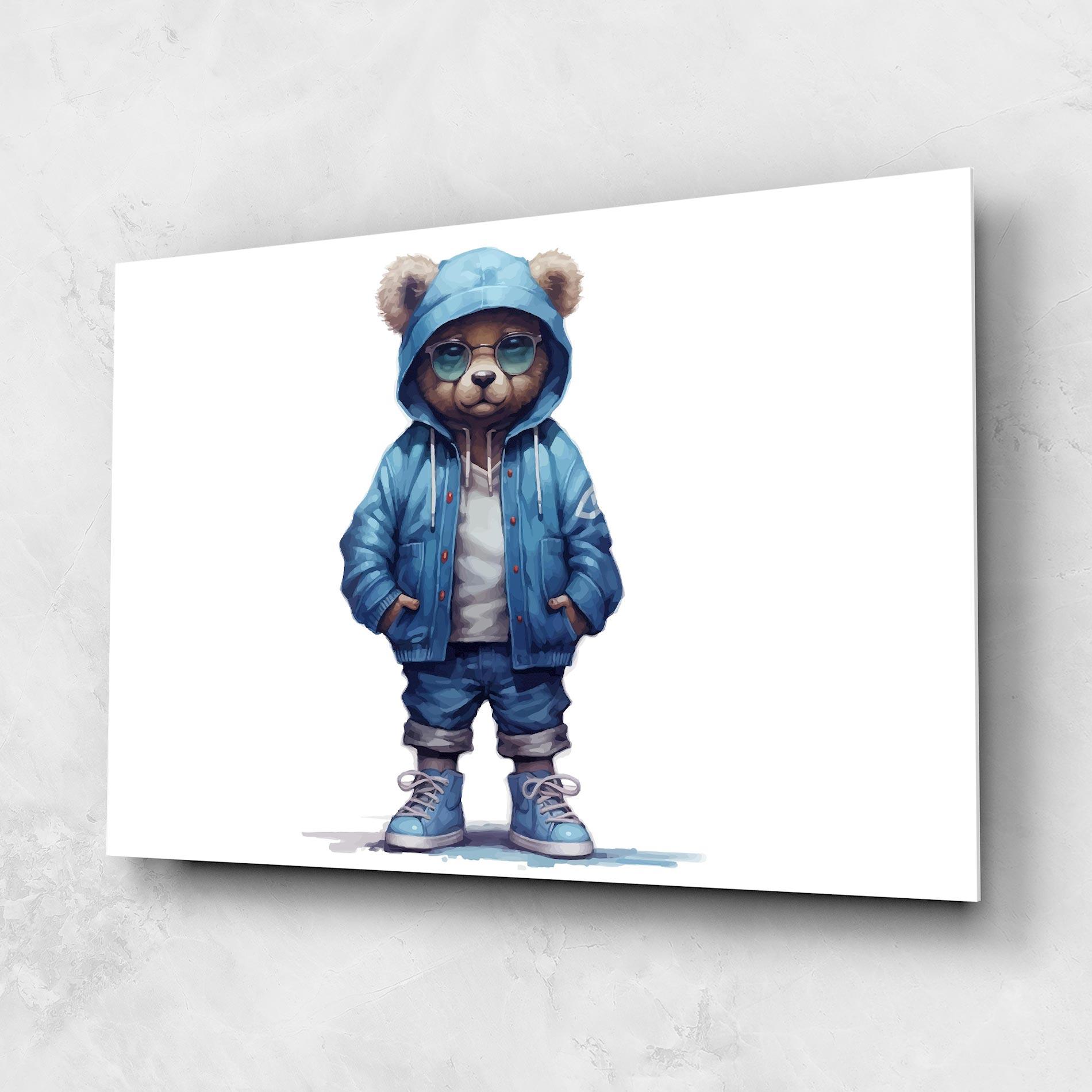 Obraz na Szkle Cool Bear mockup 1