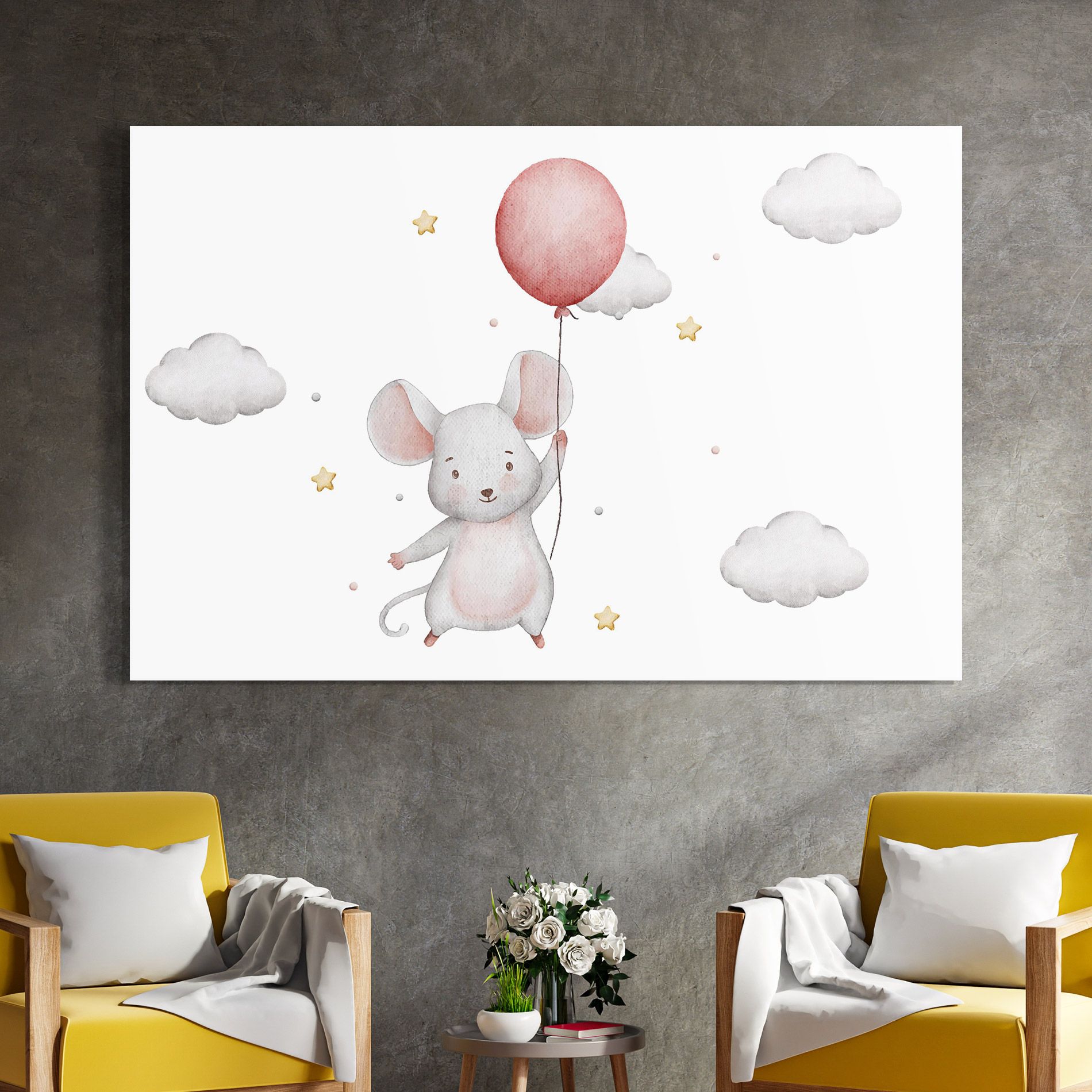 Mouse Balloon mockup 4