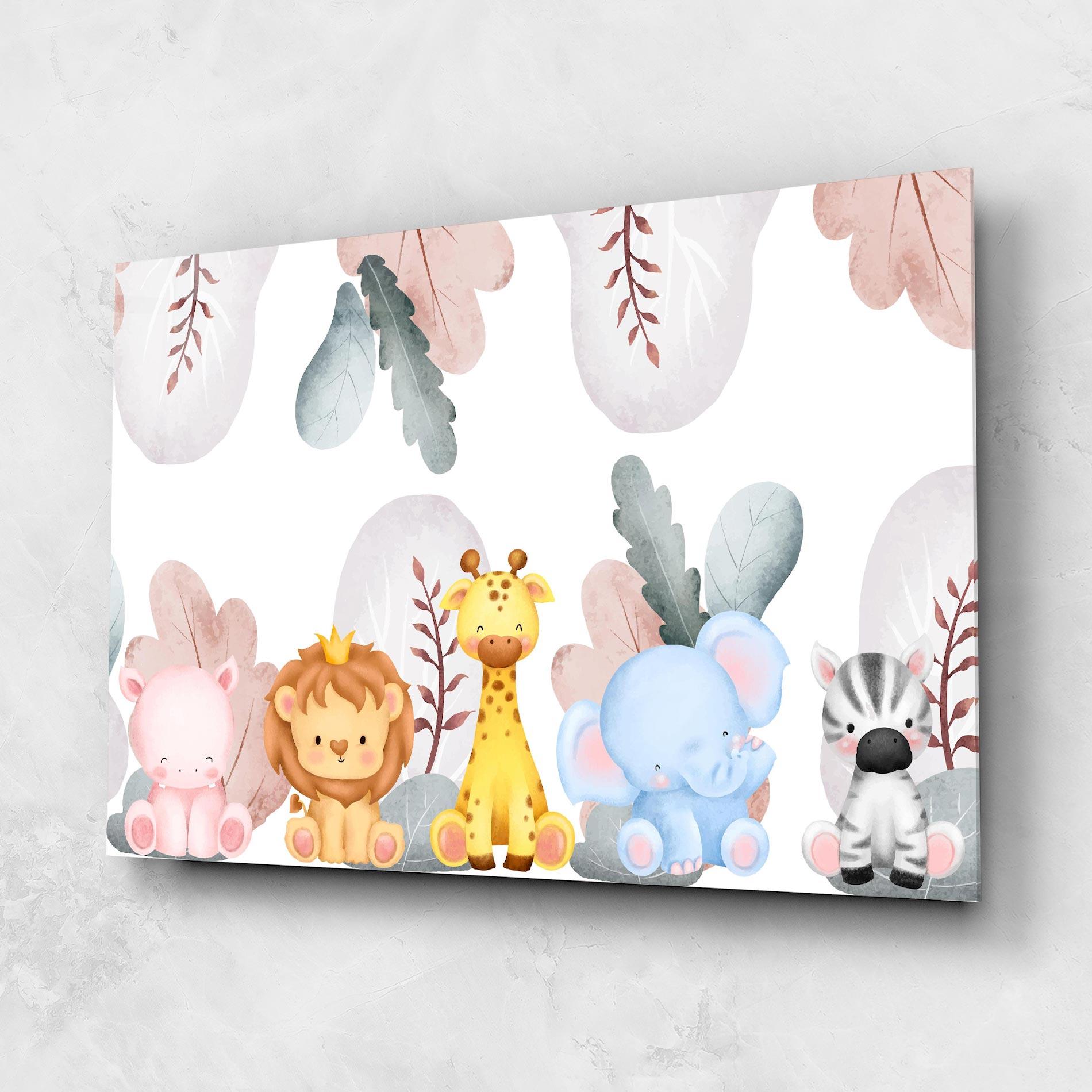 Obraz na Szkle Baby Animals mockup 1