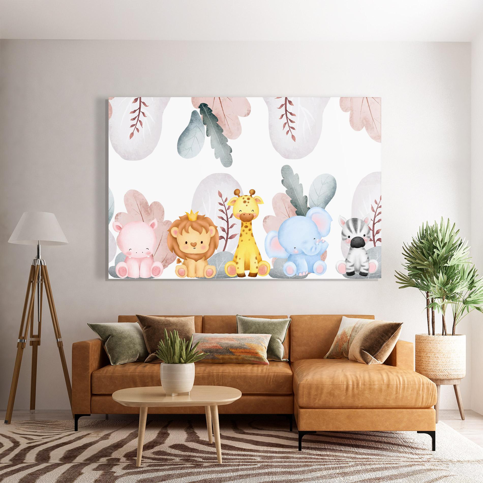 Obraz na Szkle Baby Animals mockup 7