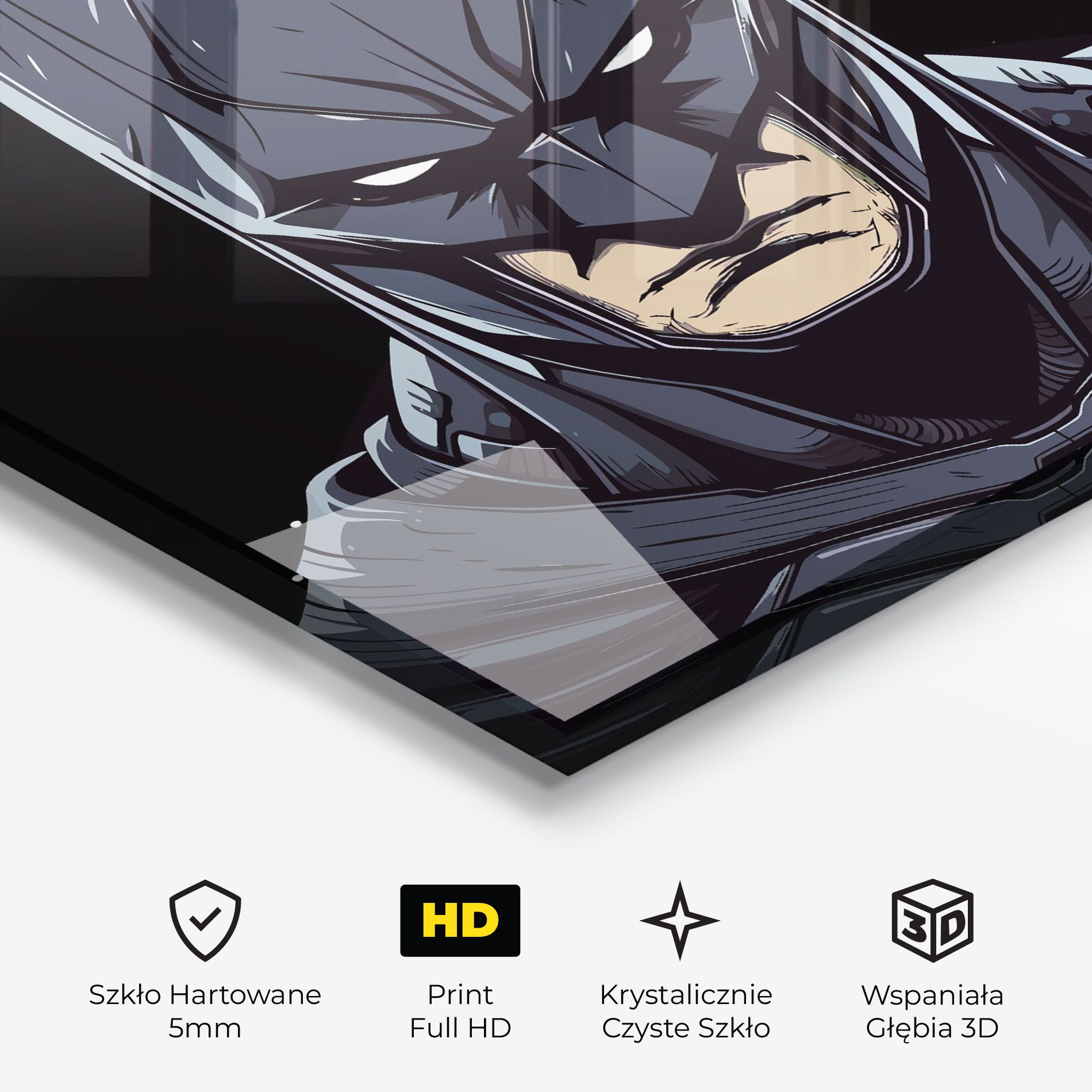 Batman Face mockup 3