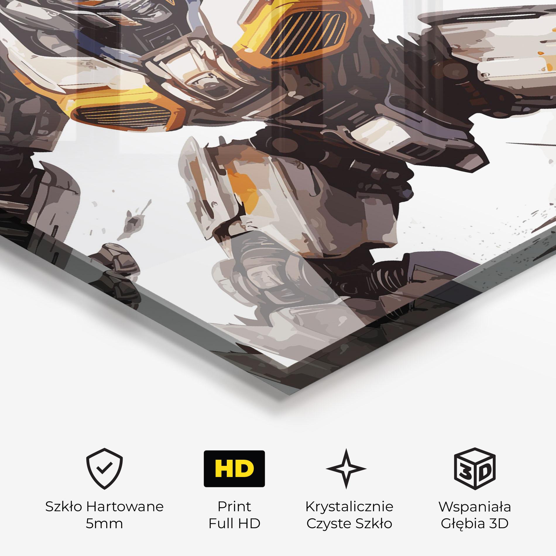 Obraz na Szkle Transformers Unleash mockup 3