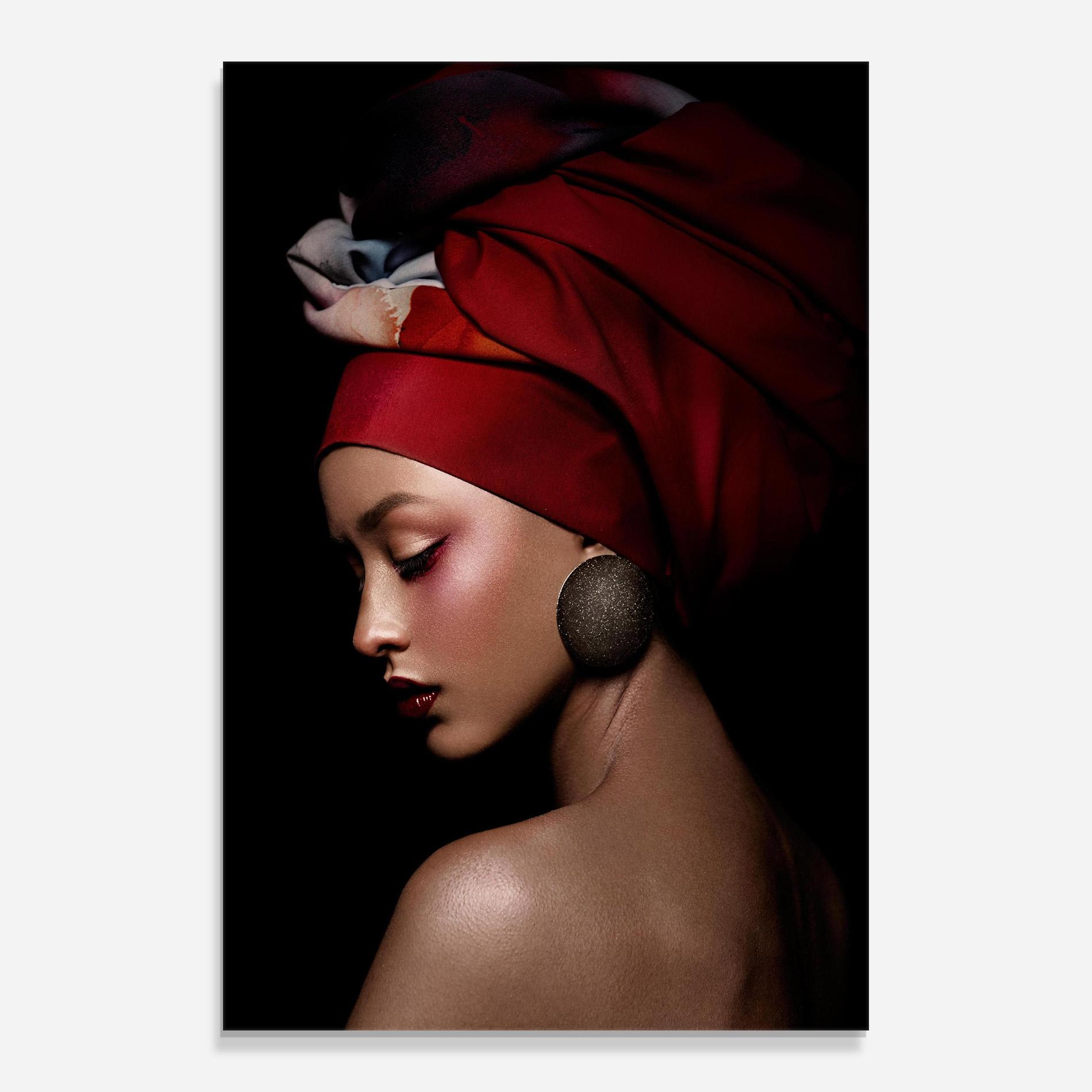 Obraz na Szkle Big Circle Earring mockup 0