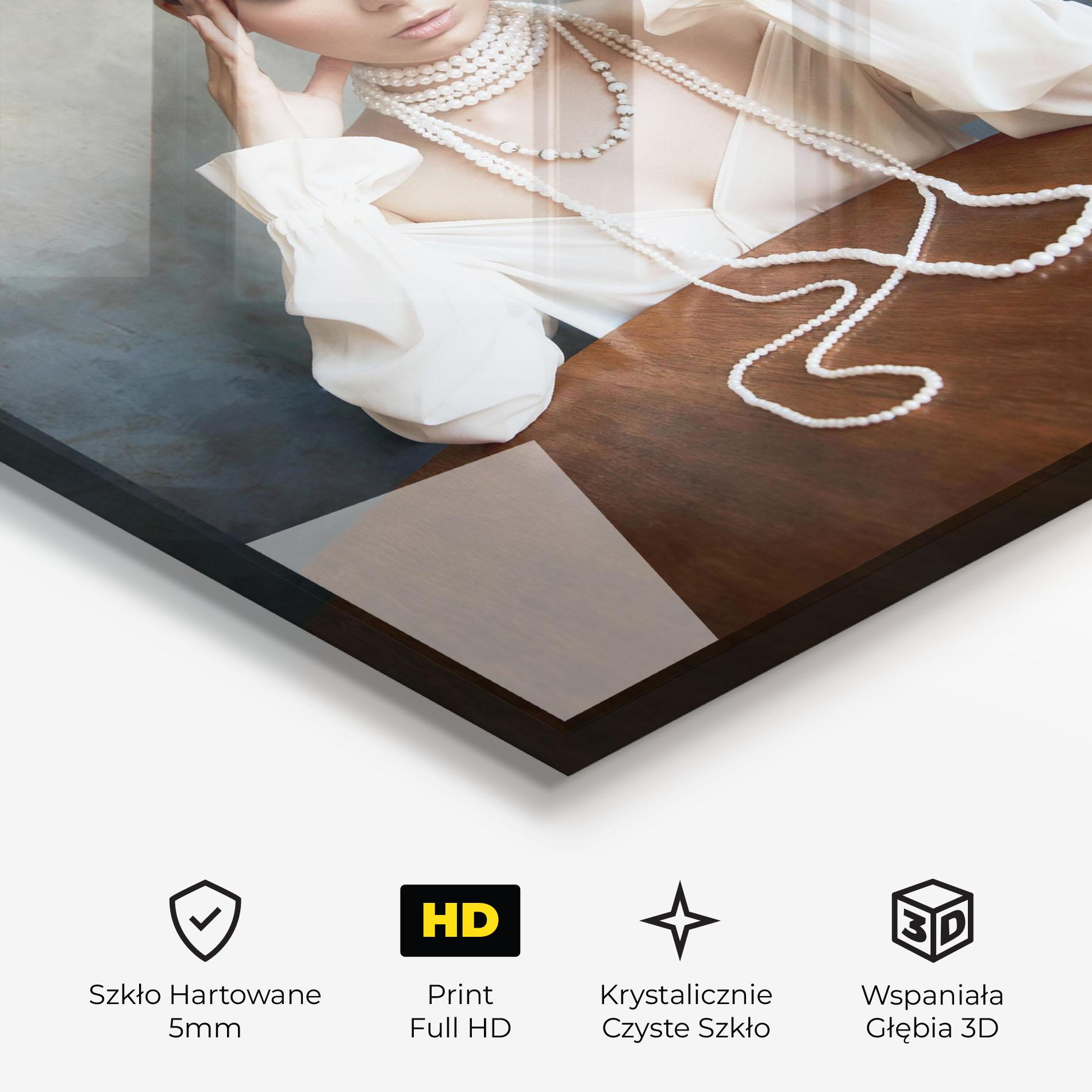 Obraz na Szkle Boho Clothing Necklace mockup 3