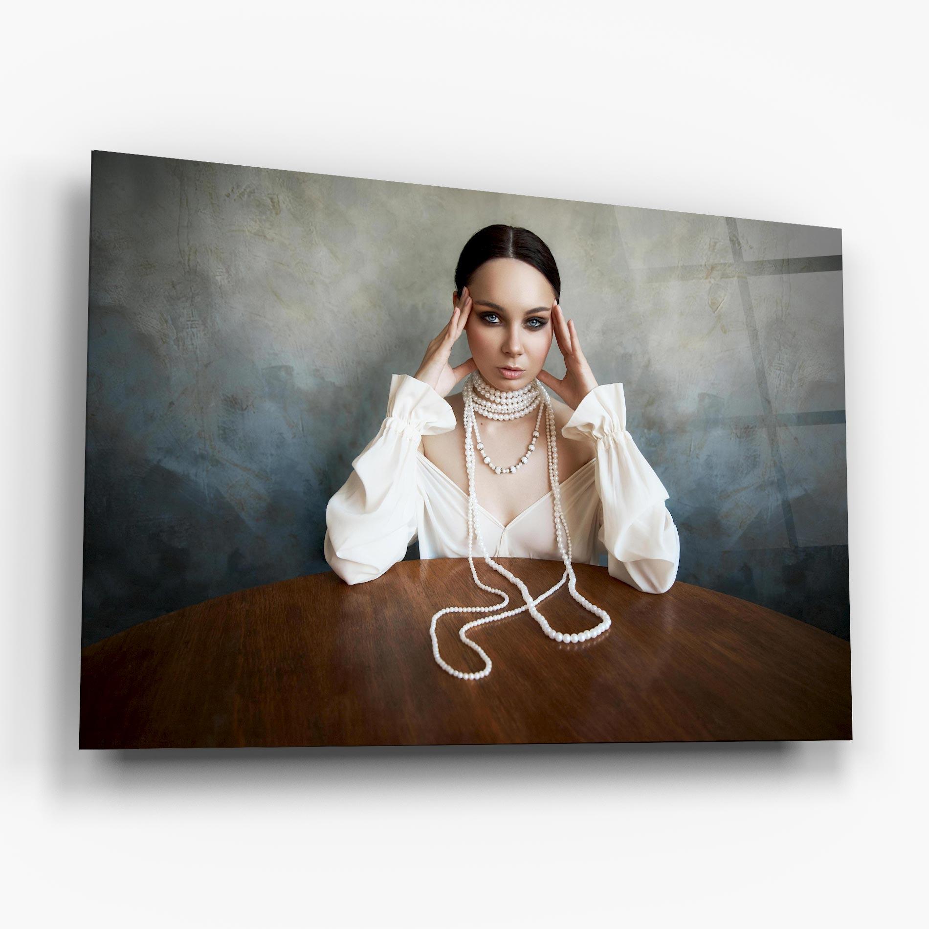 Obraz na Szkle Boho Clothing Necklace mockup 6