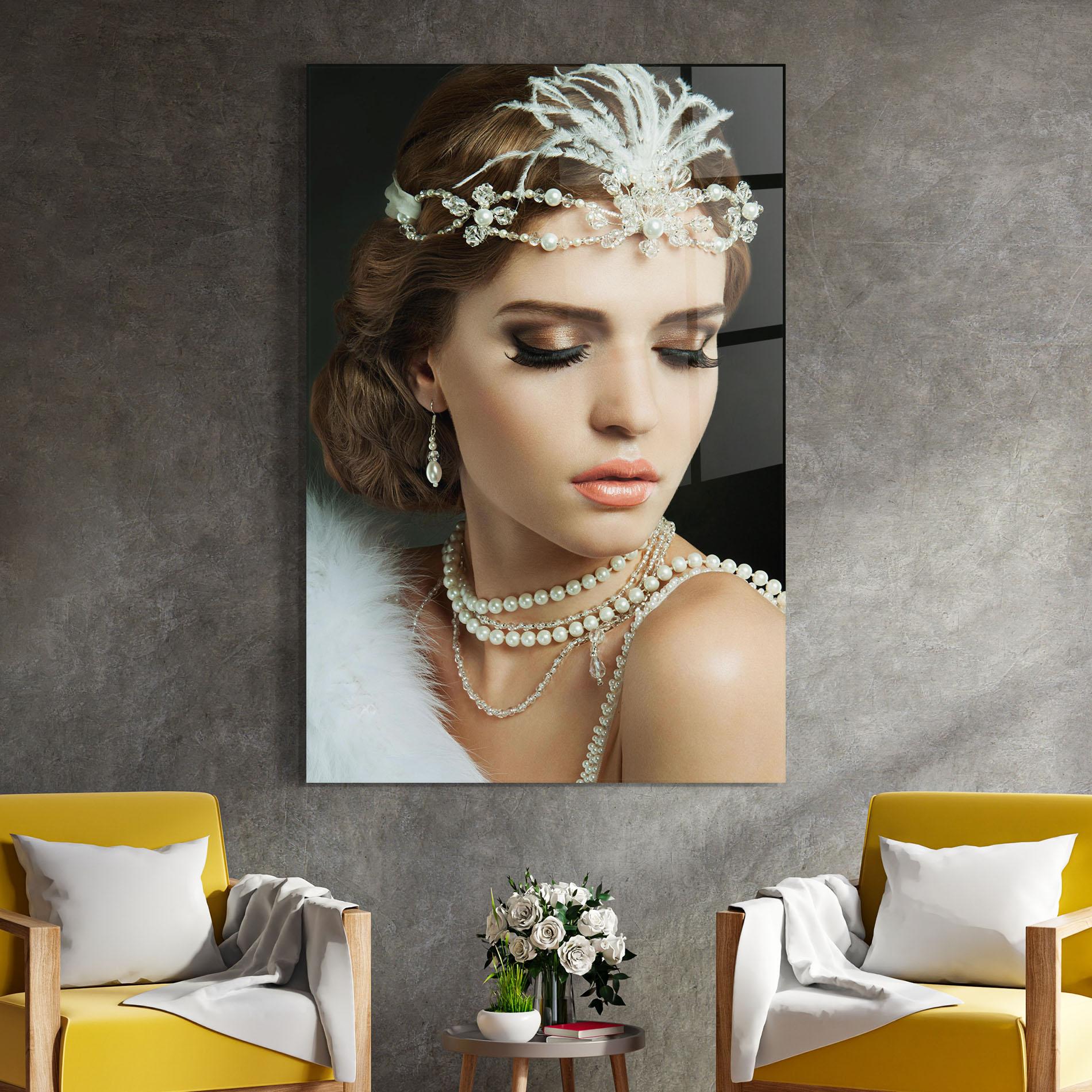 Obraz na Szkle Bride Accessories mockup 4