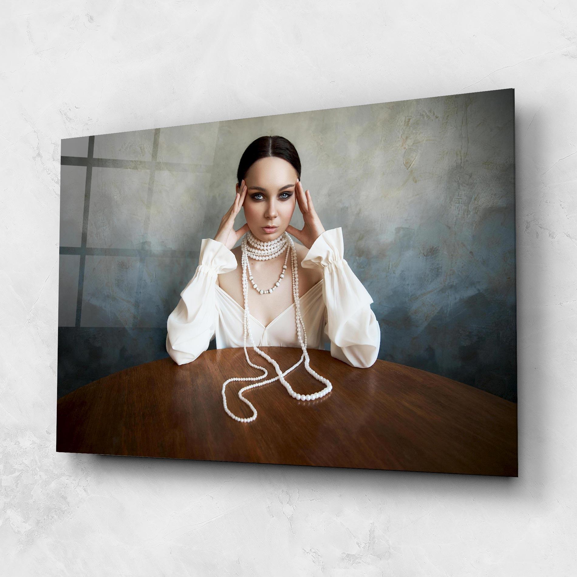 Obraz na Szkle Boho Clothing Necklace mockup 1