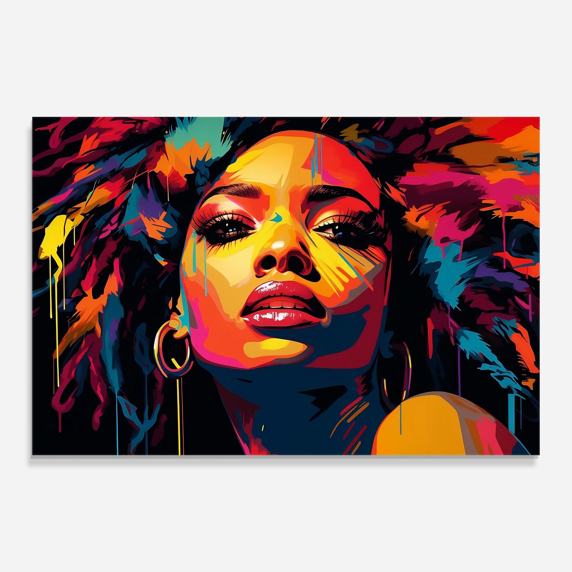 Obraz na Szkle Beautiful African Art mockup 0