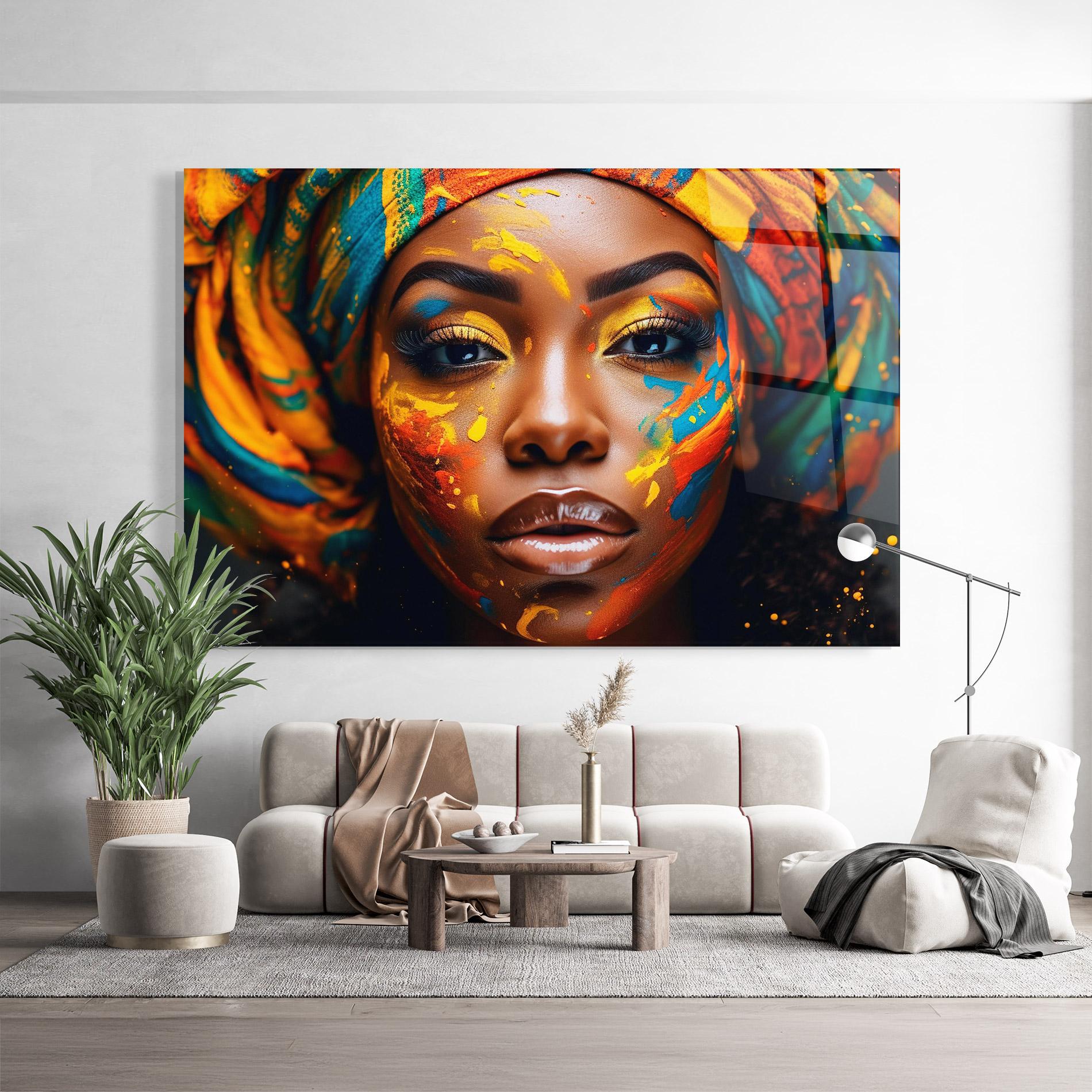 Obraz na Szkle Creative Makeup Art mockup 9