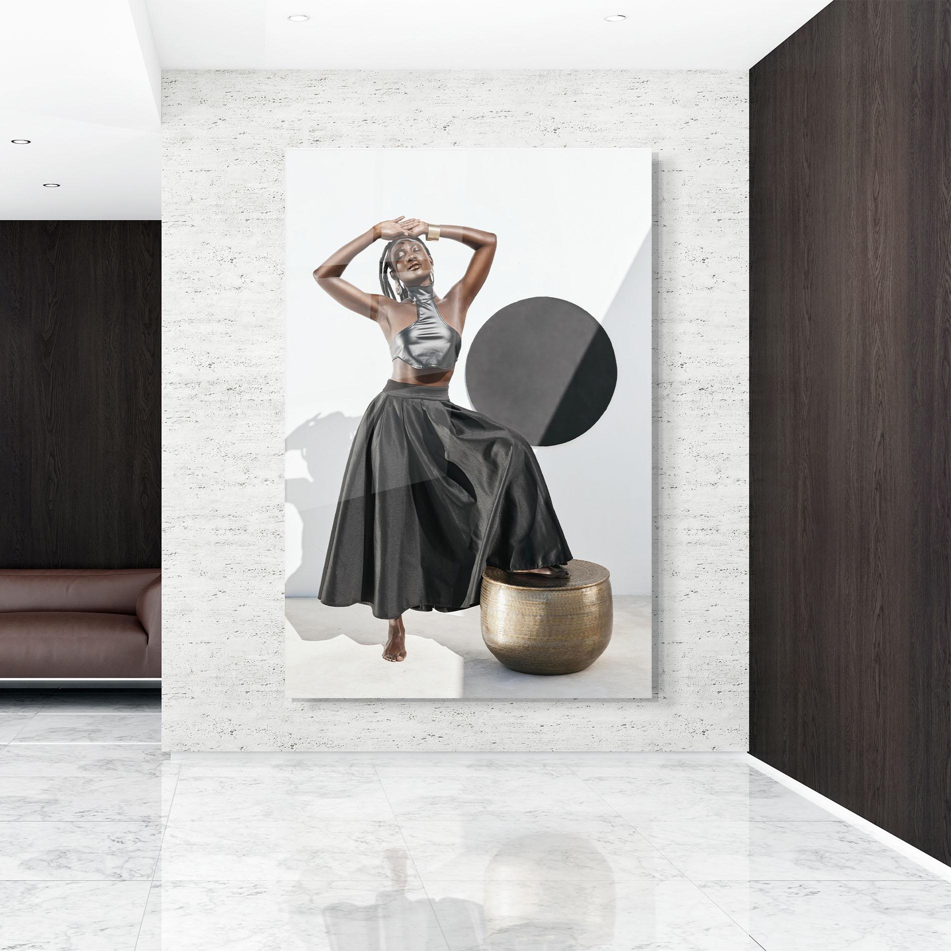 Obraz na Szkle Confidence Queen mockup 9