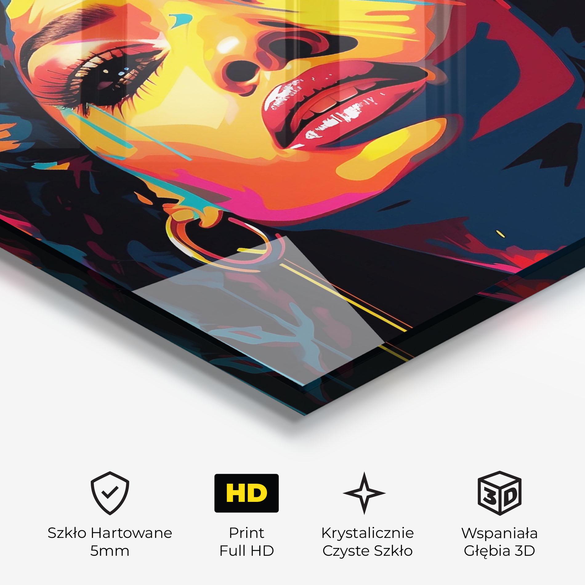 Obraz na Szkle Beautiful African Art mockup 3