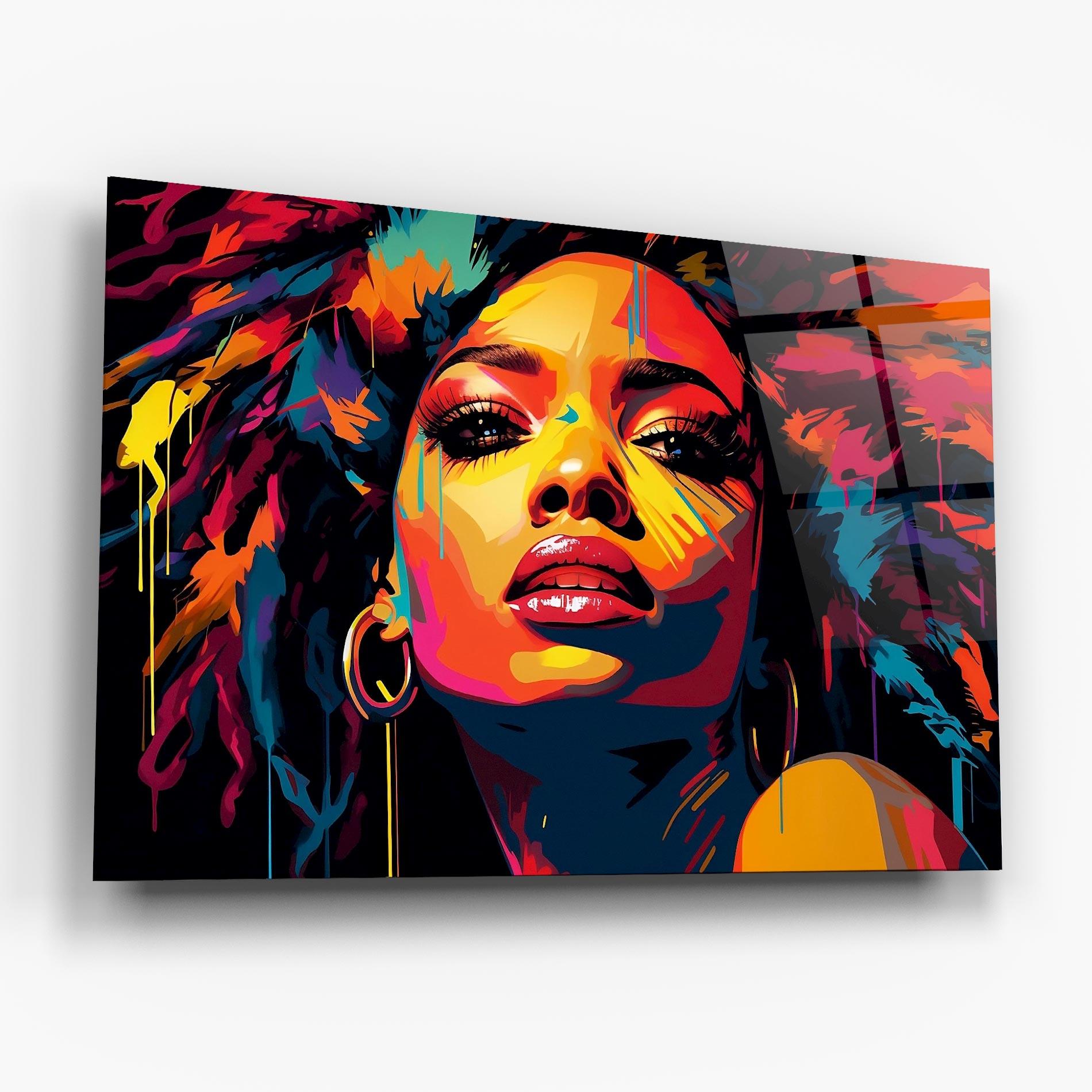 Obraz na Szkle Beautiful African Art mockup 6