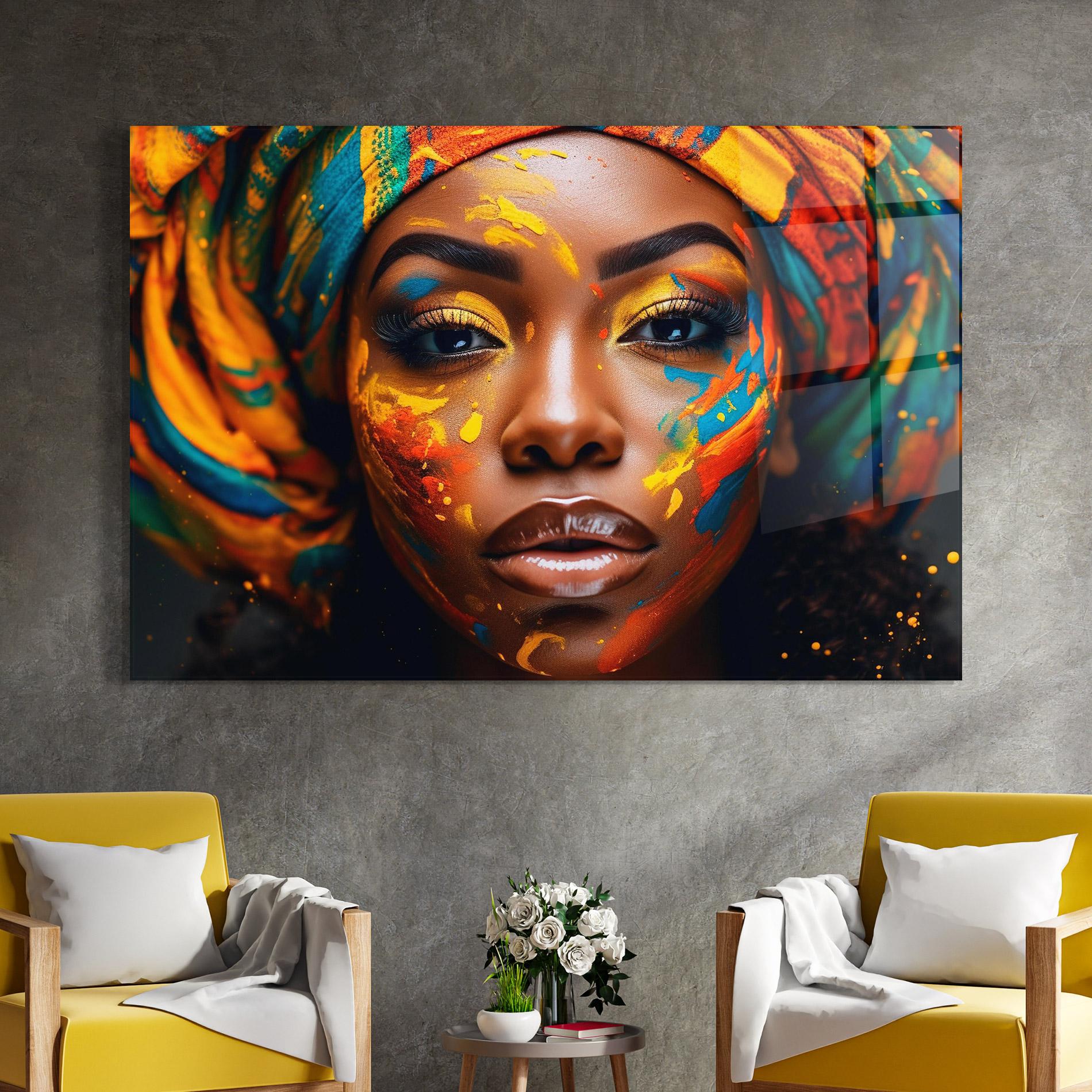 Obraz na Szkle Creative Makeup Art mockup 4