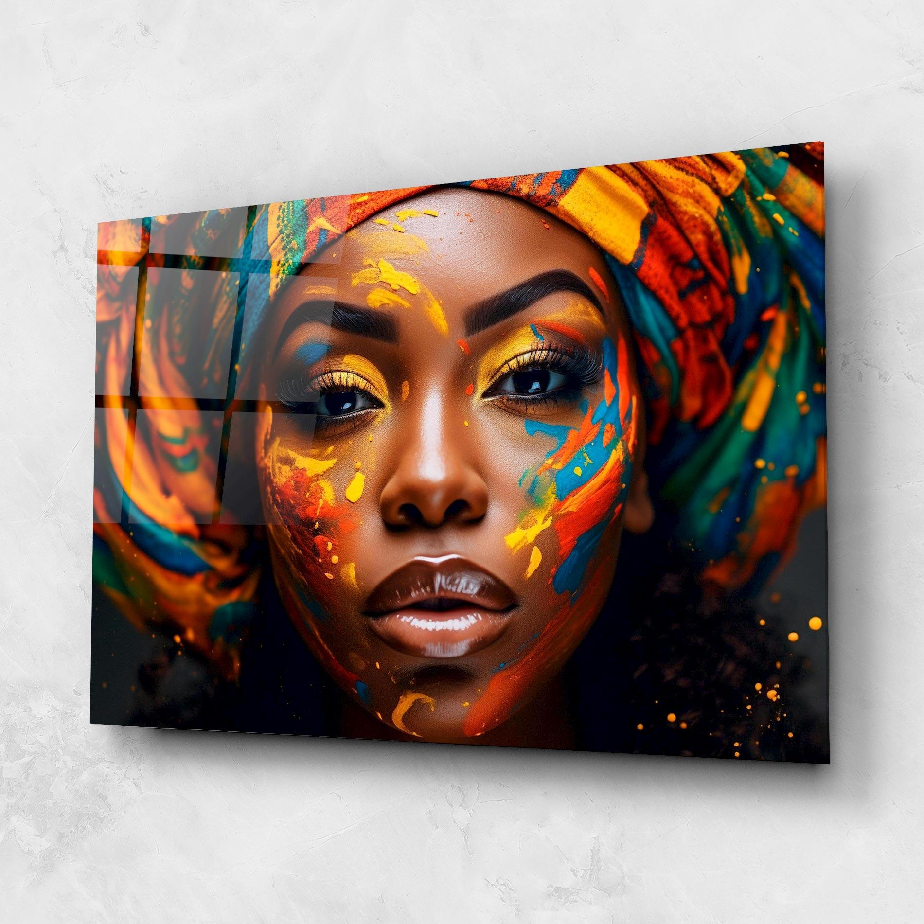 Obraz na Szkle Creative Makeup Art mockup 1