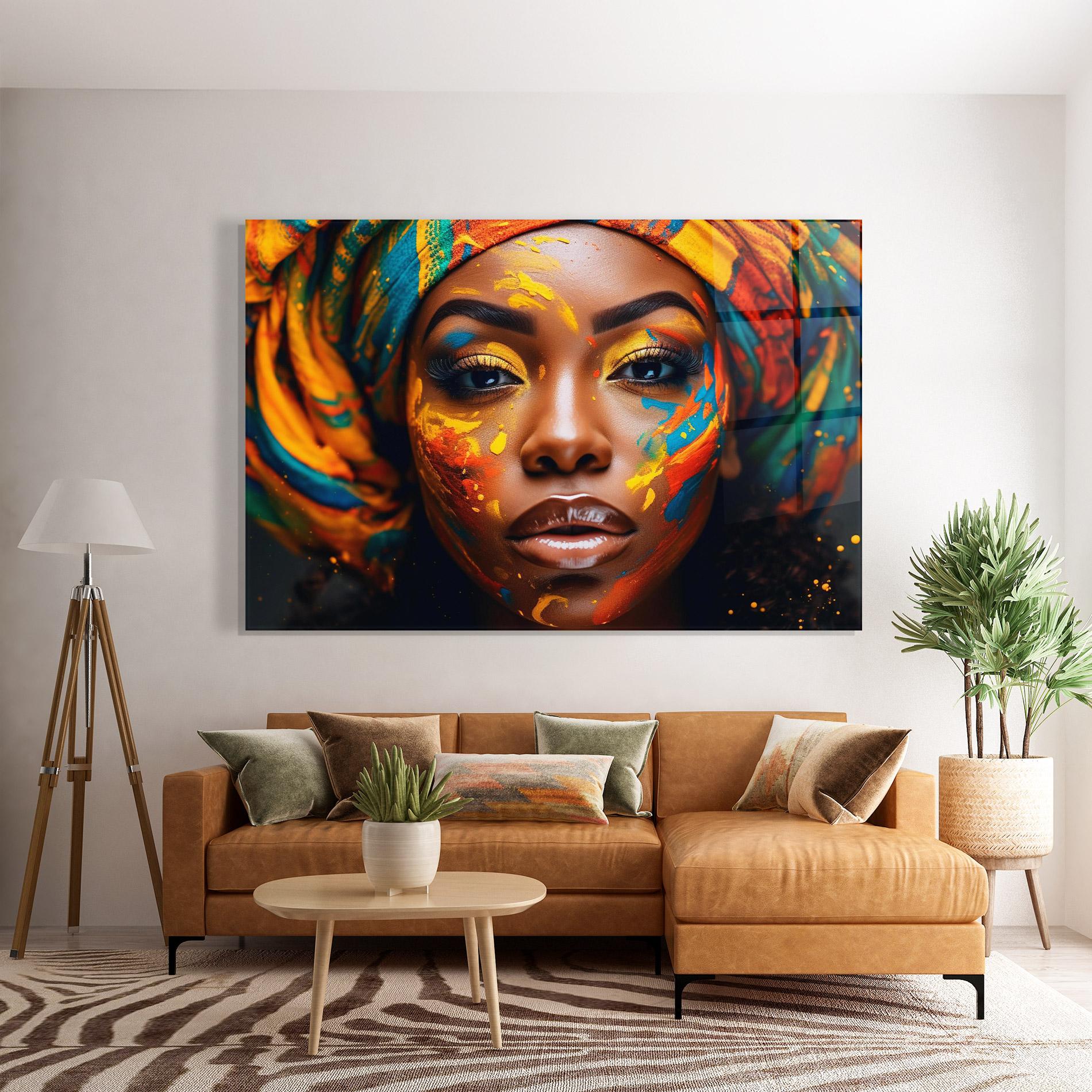 Obraz na Szkle Creative Makeup Art mockup 7