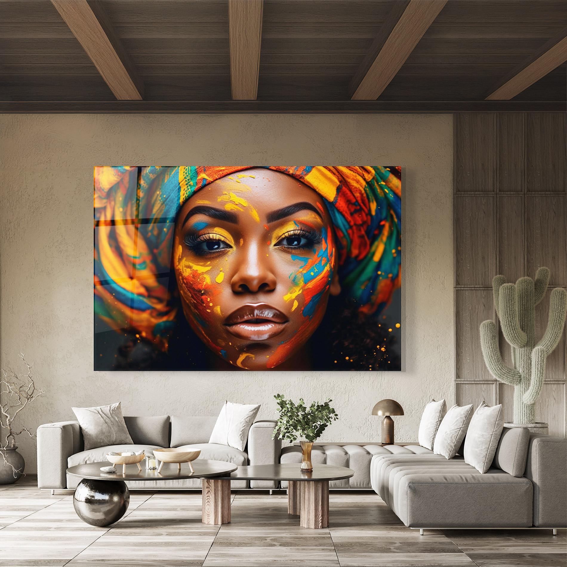 Obraz na Szkle Creative Makeup Art mockup 8