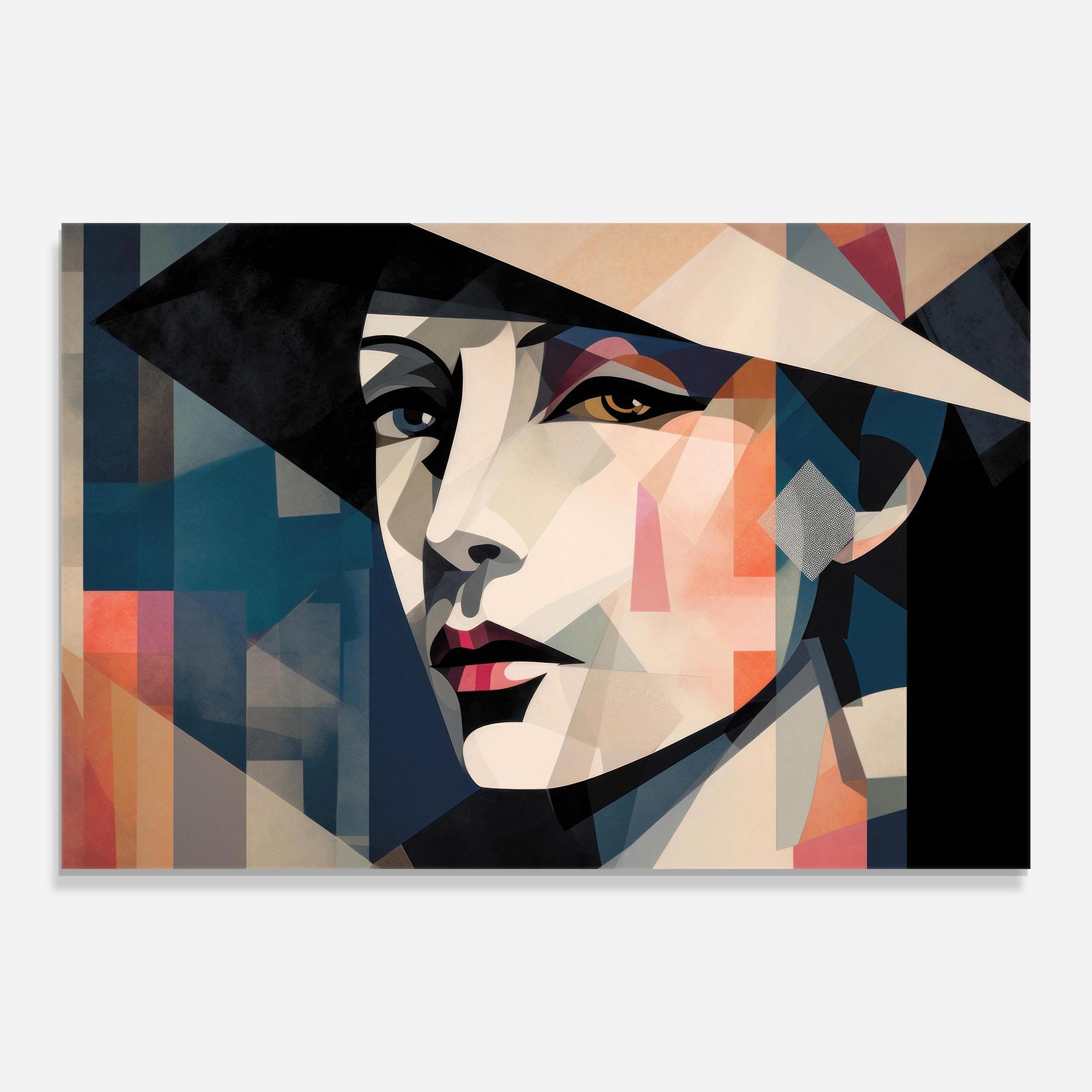 Obraz na Szkle Chicago Portrait mockup 0