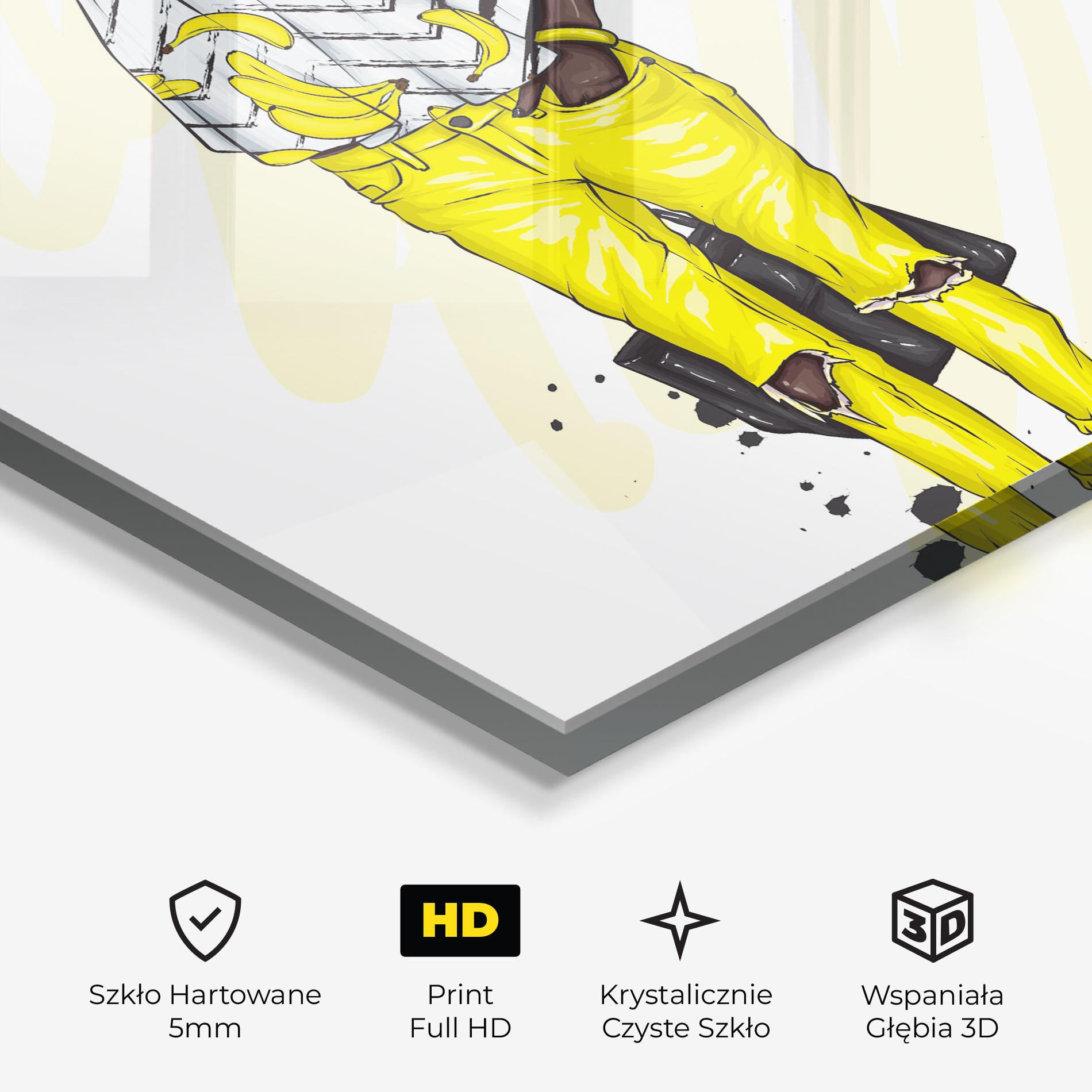 Obraz na Szkle Banana Blouse mockup 3