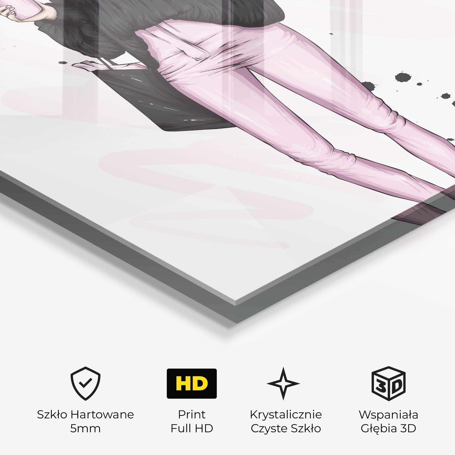 Black Pink Outfit mockup 3