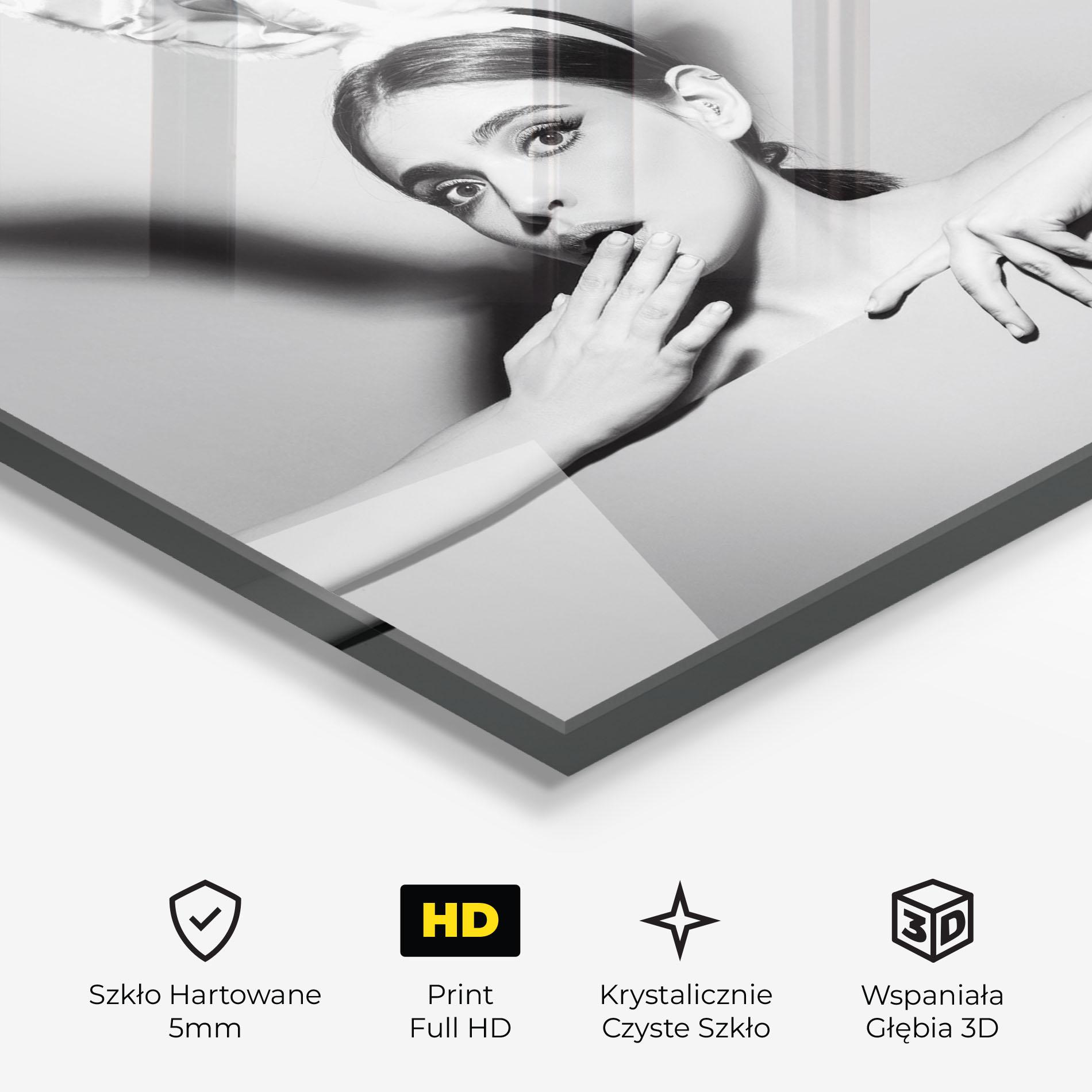 Obraz na Szkle Bunny Ears Peeking mockup 3