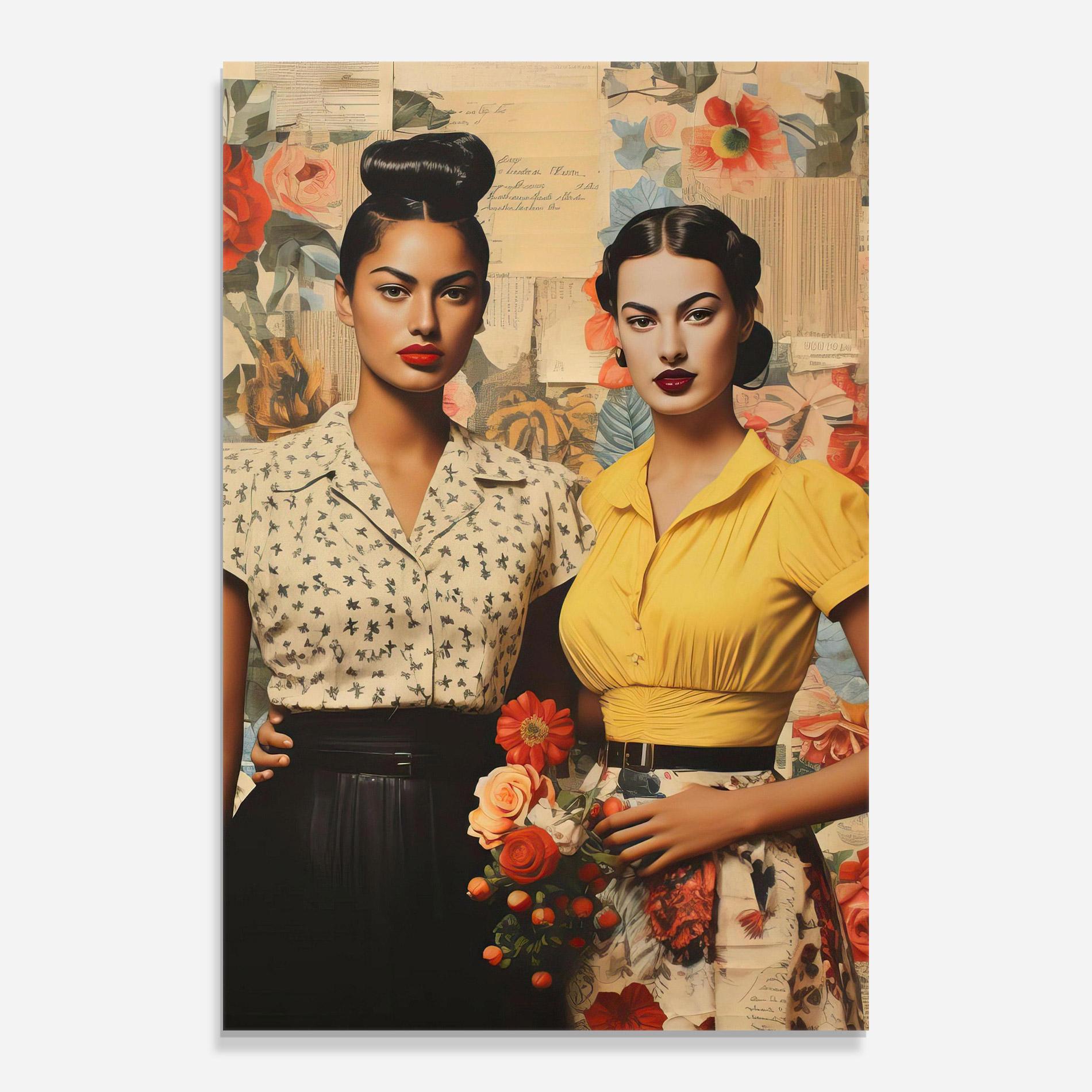 Obraz na Szkle Friendship Vintage Power mockup 0