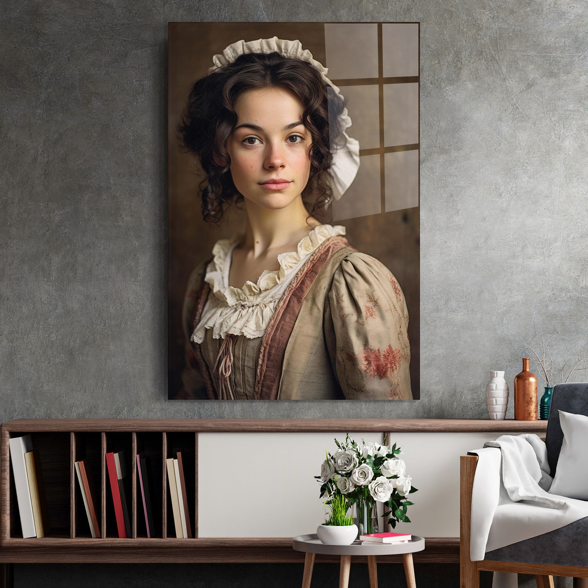 Light Green Dress mockup 2