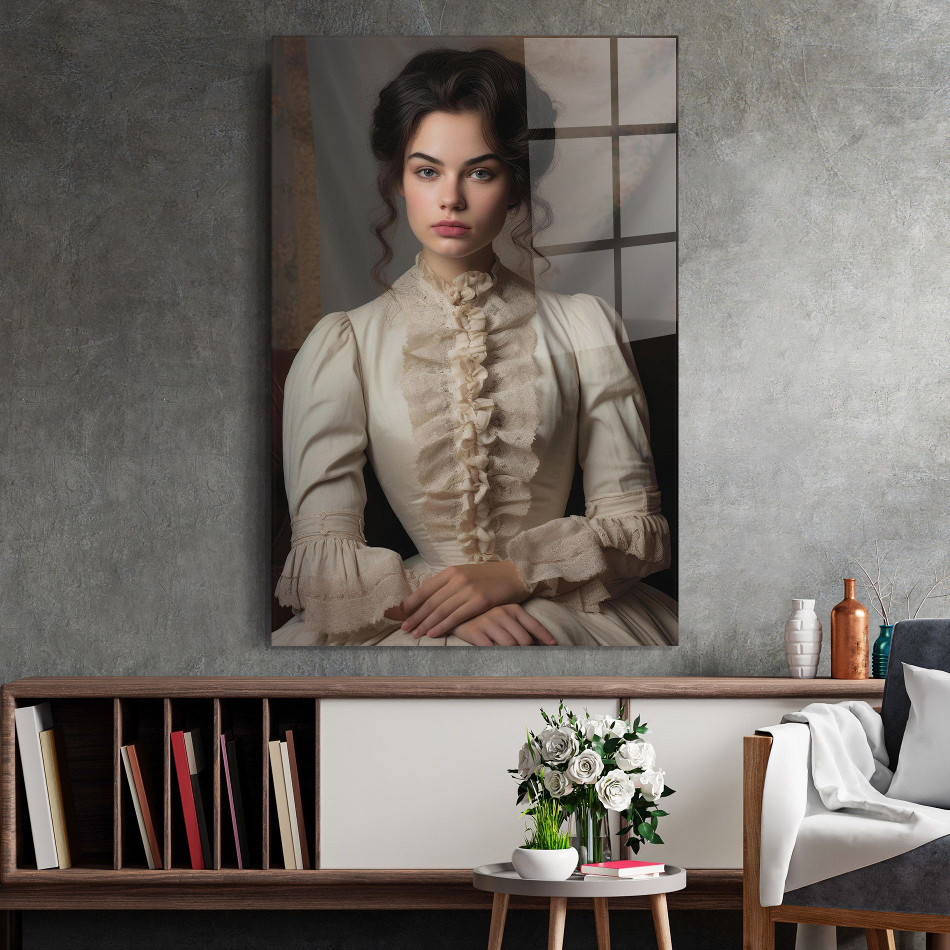 Pretty Vintage Dress mockup 2