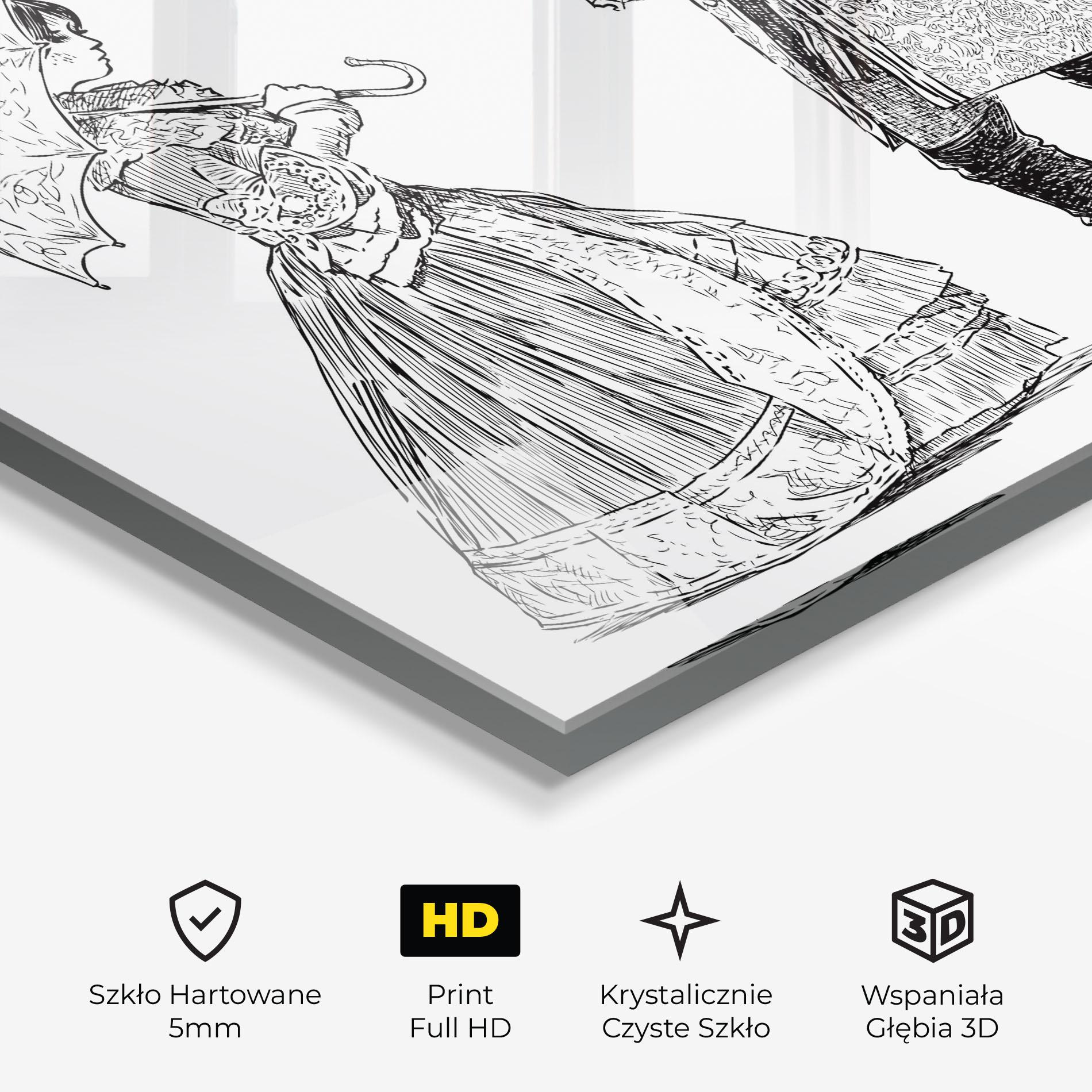 Obraz na Szkle Century Couple mockup 3