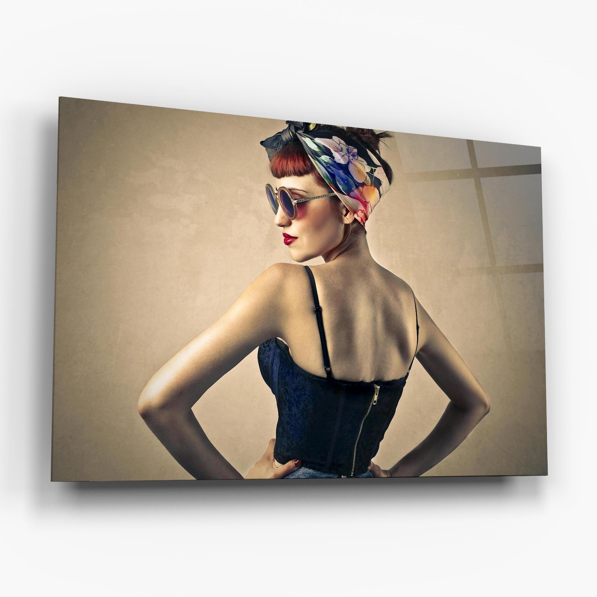 Obraz na Szkle Pin Up Girl mockup 6