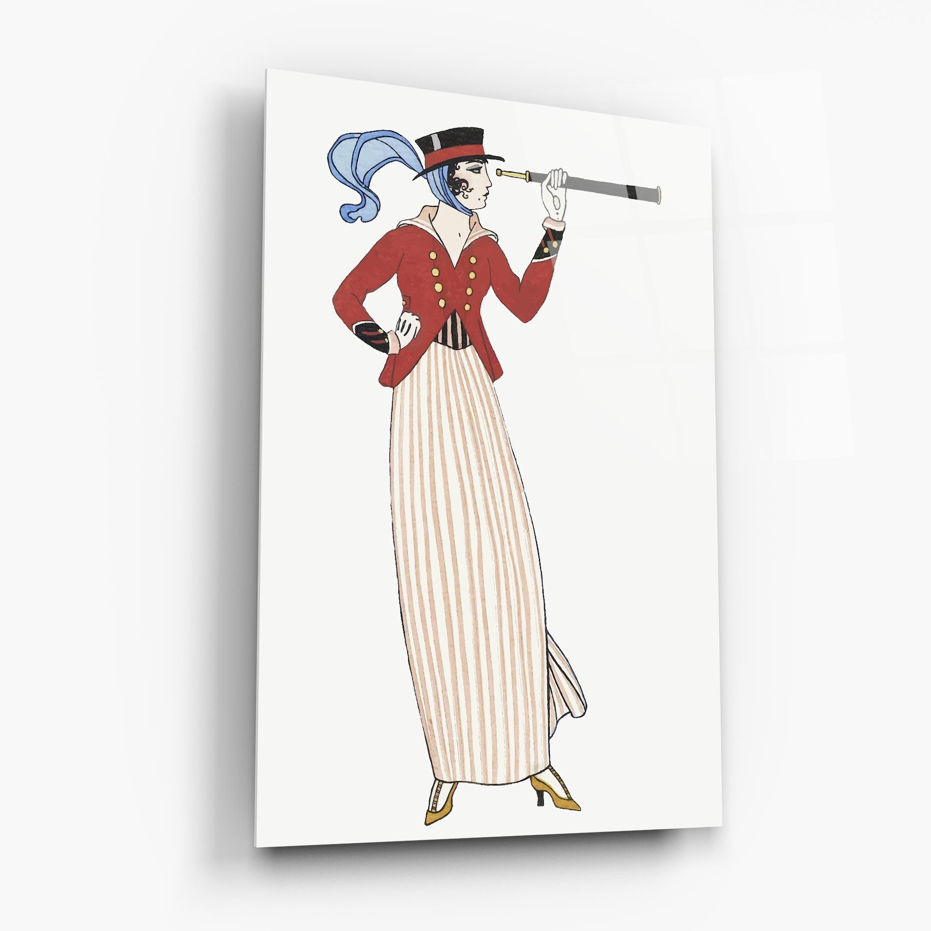 Obraz na Szkle Old Vintage Drawing mockup 6