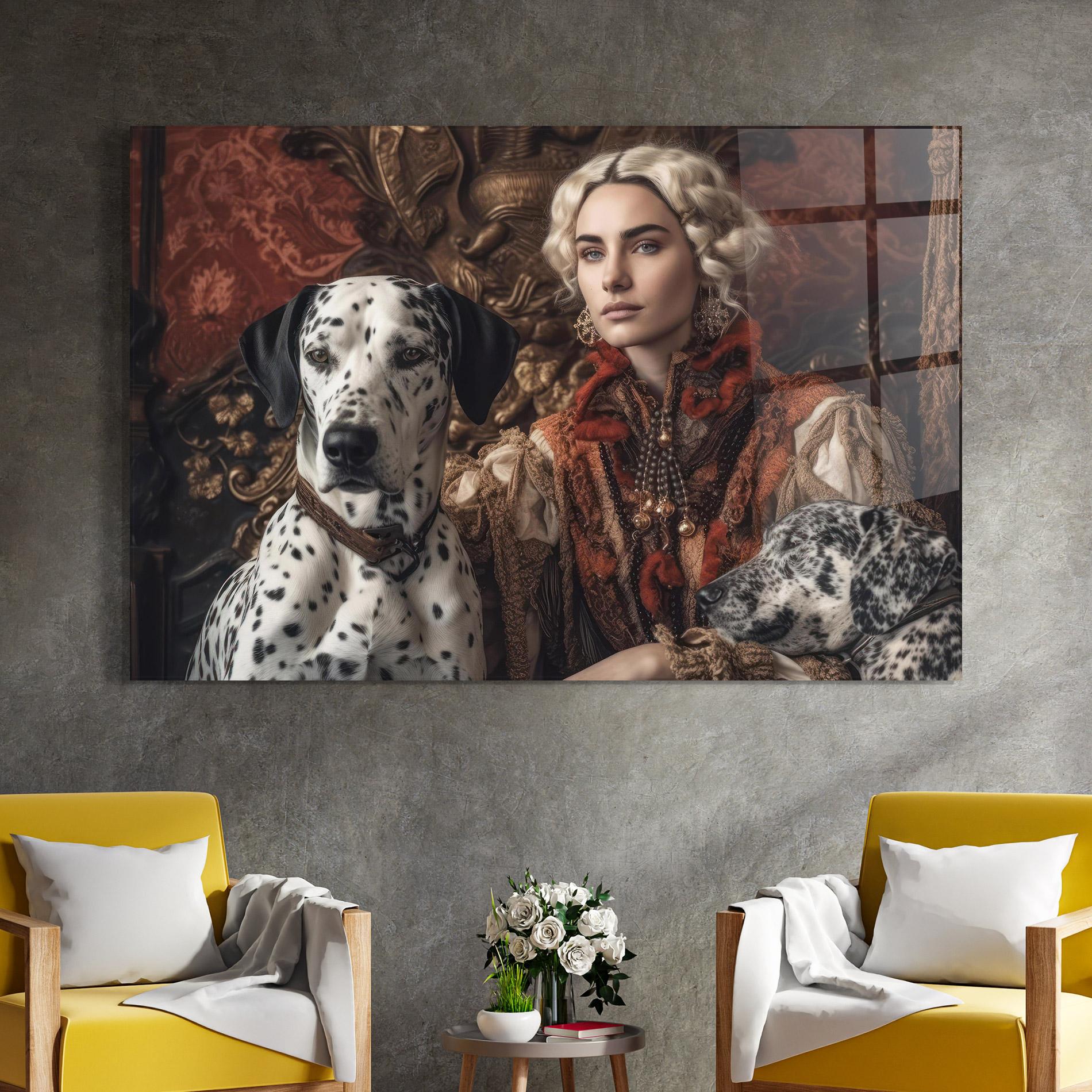 Obraz na Szkle Queen Fashion mockup 4