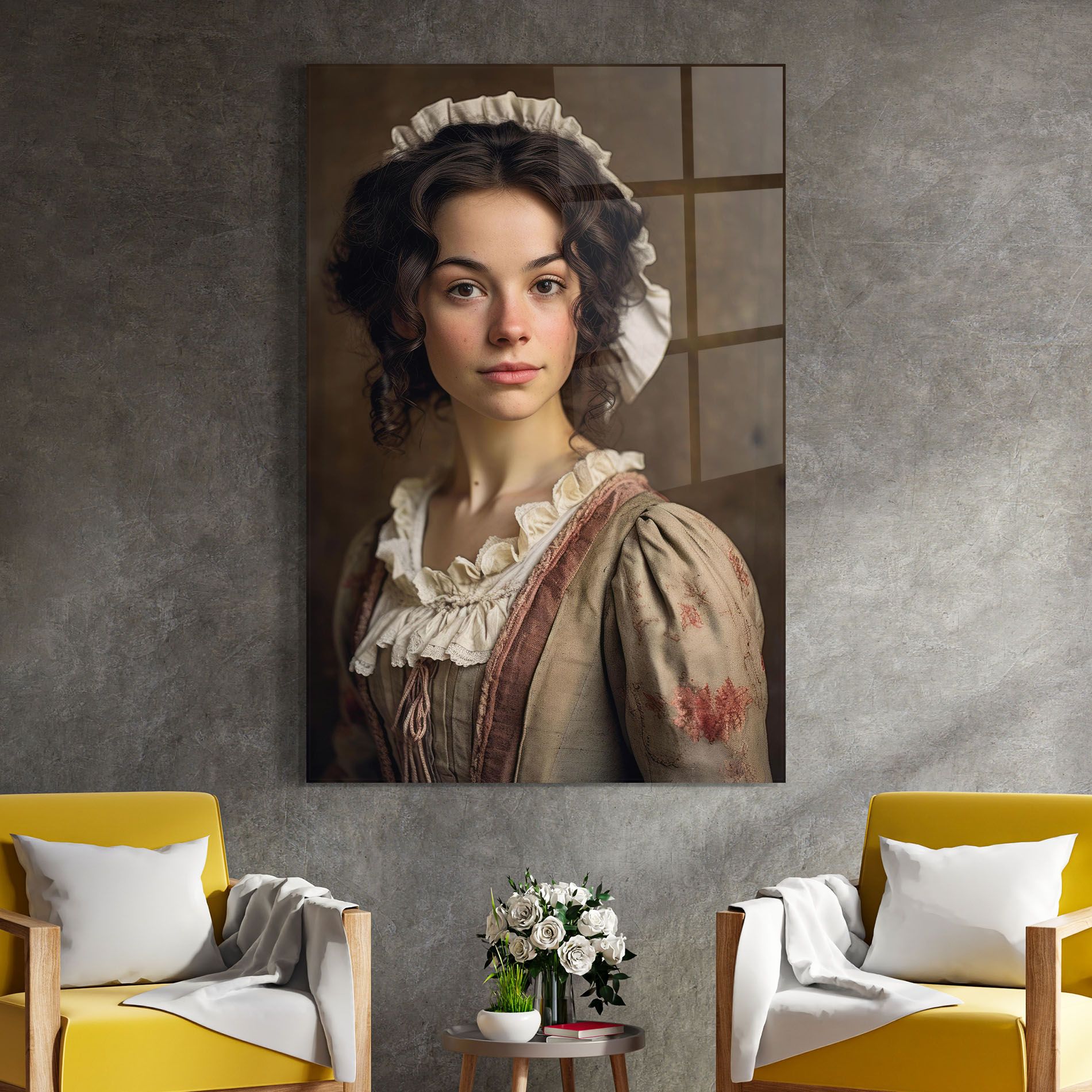 Light Green Dress mockup 4